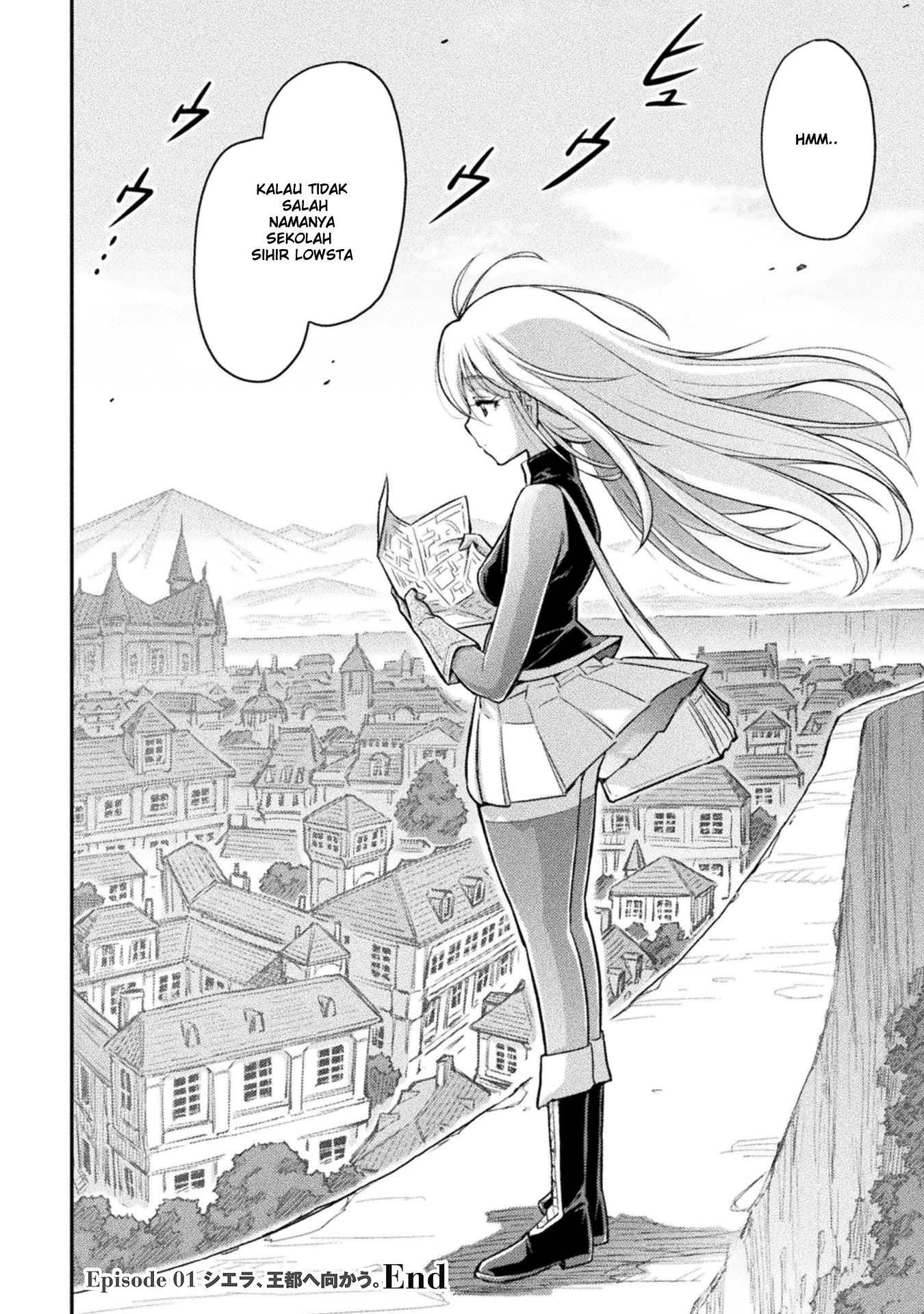 Saikyou no Youhei Shoujo no Gakuen Seikatsu: Shoujo to Shoujo, Kaikou suru Chapter 1 - halaman 35