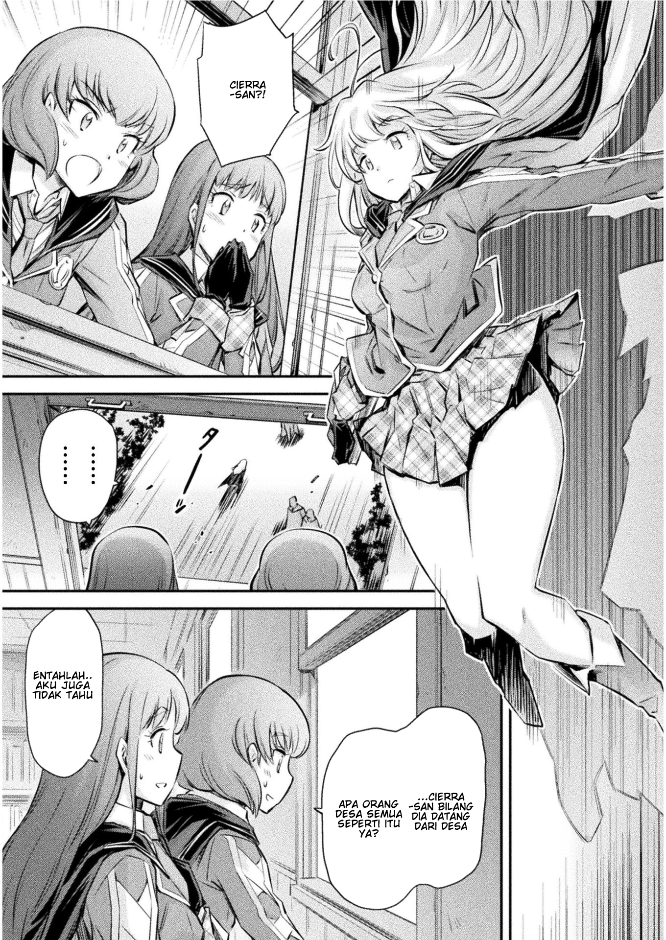 Saikyou no Youhei Shoujo no Gakuen Seikatsu: Shoujo to Shoujo, Kaikou suru Chapter 10 - halaman 15