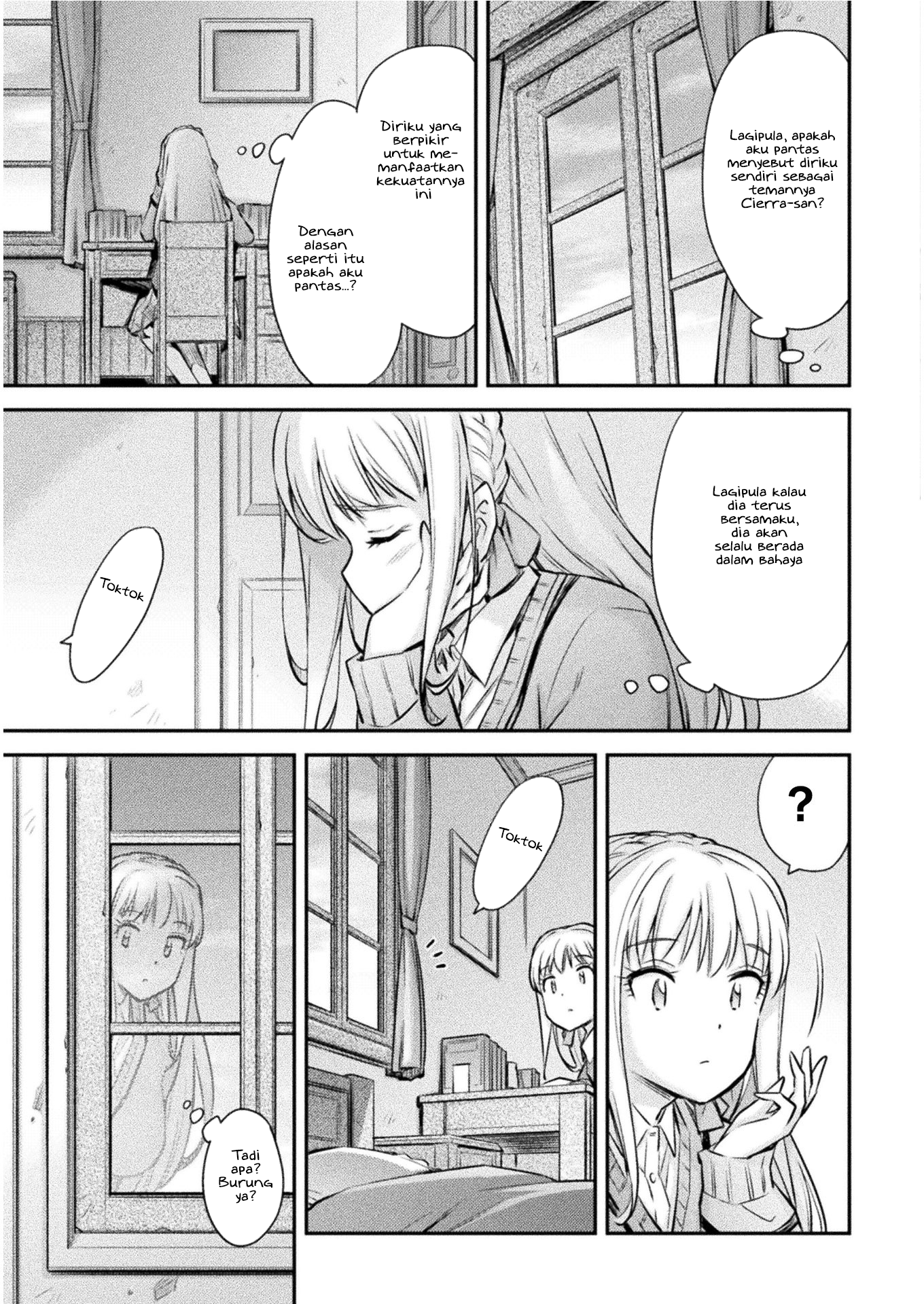 Saikyou no Youhei Shoujo no Gakuen Seikatsu: Shoujo to Shoujo, Kaikou suru Chapter 10 - halaman 17