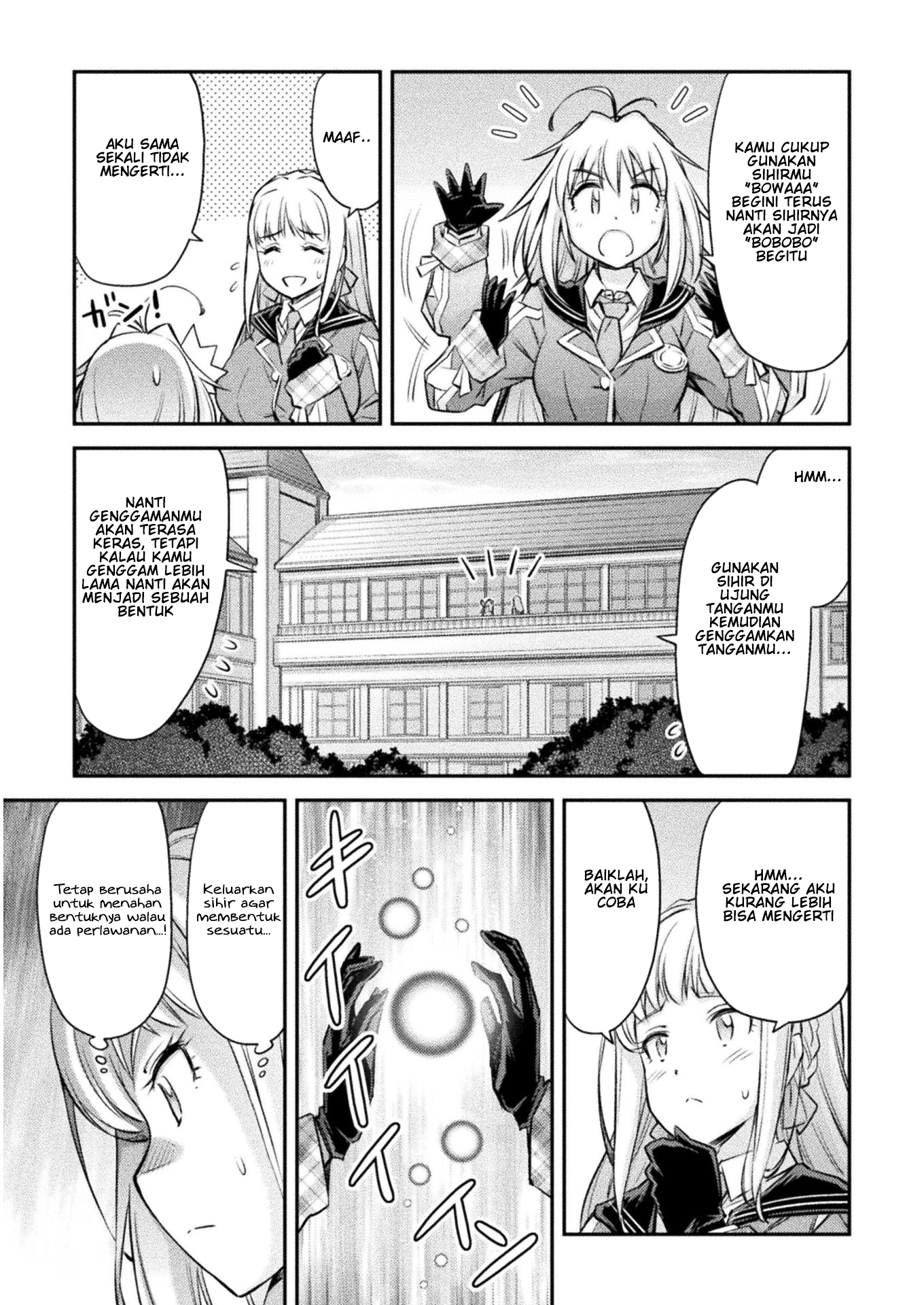 Saikyou no Youhei Shoujo no Gakuen Seikatsu: Shoujo to Shoujo, Kaikou suru Chapter 10 - halaman 23