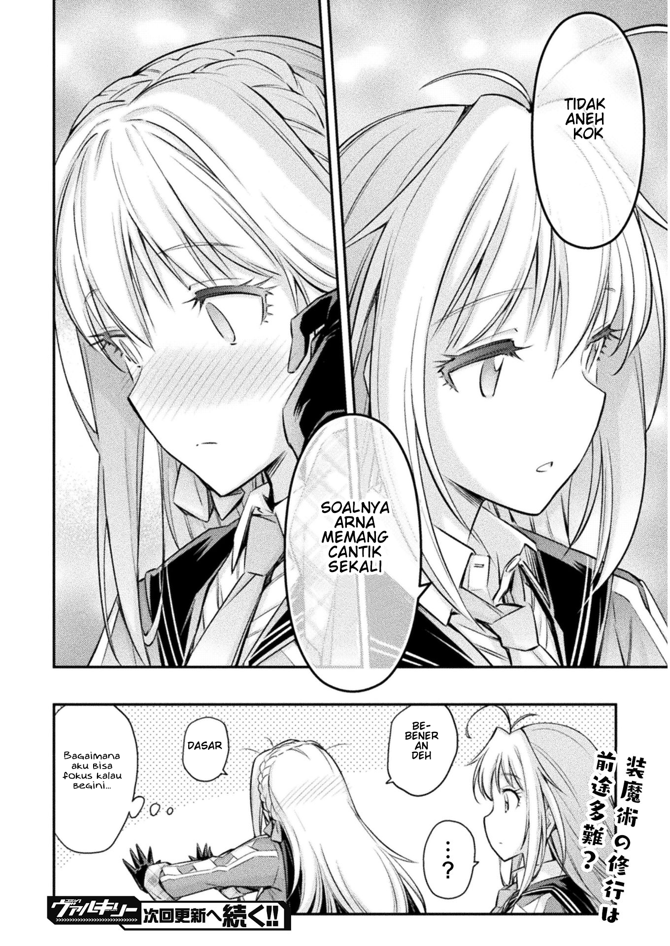 Saikyou no Youhei Shoujo no Gakuen Seikatsu: Shoujo to Shoujo, Kaikou suru Chapter 10 - halaman 26
