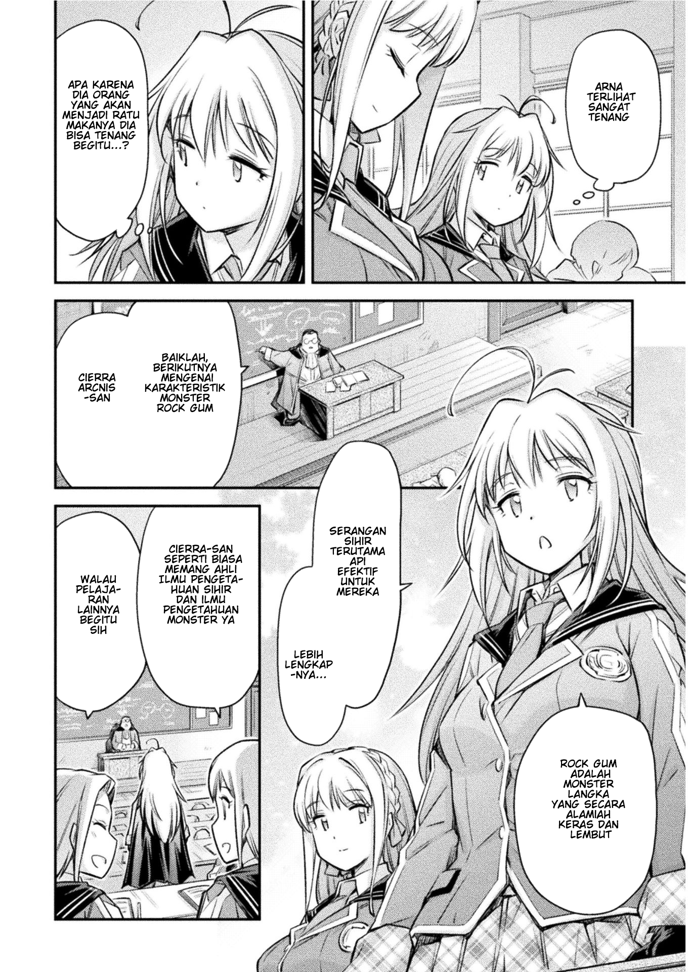 Saikyou no Youhei Shoujo no Gakuen Seikatsu: Shoujo to Shoujo, Kaikou suru Chapter 10 - halaman 6