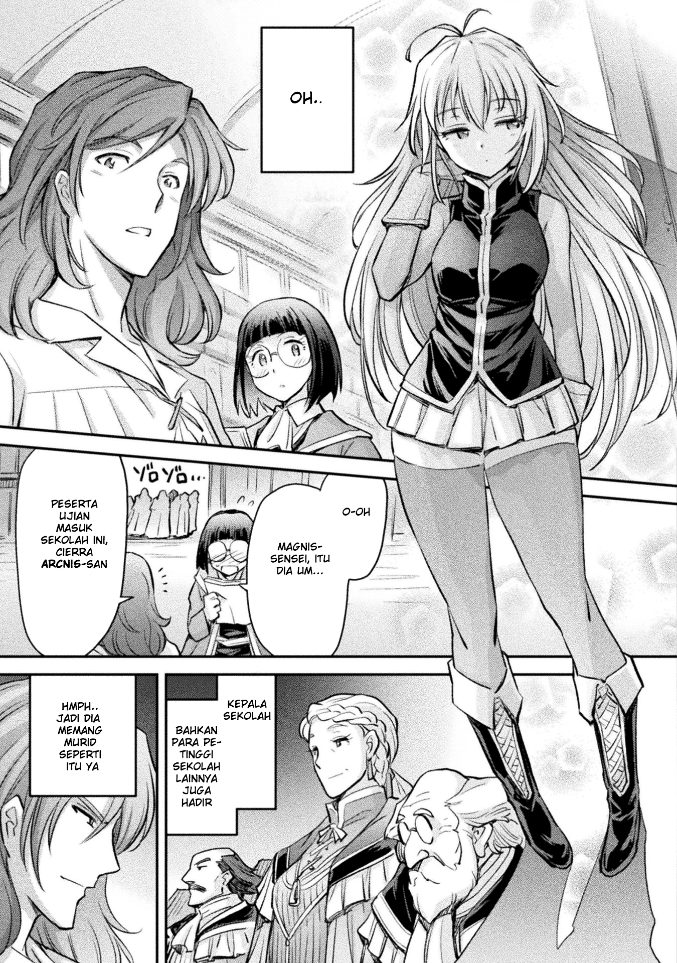 Saikyou no Youhei Shoujo no Gakuen Seikatsu: Shoujo to Shoujo, Kaikou suru Chapter 2 - halaman 14