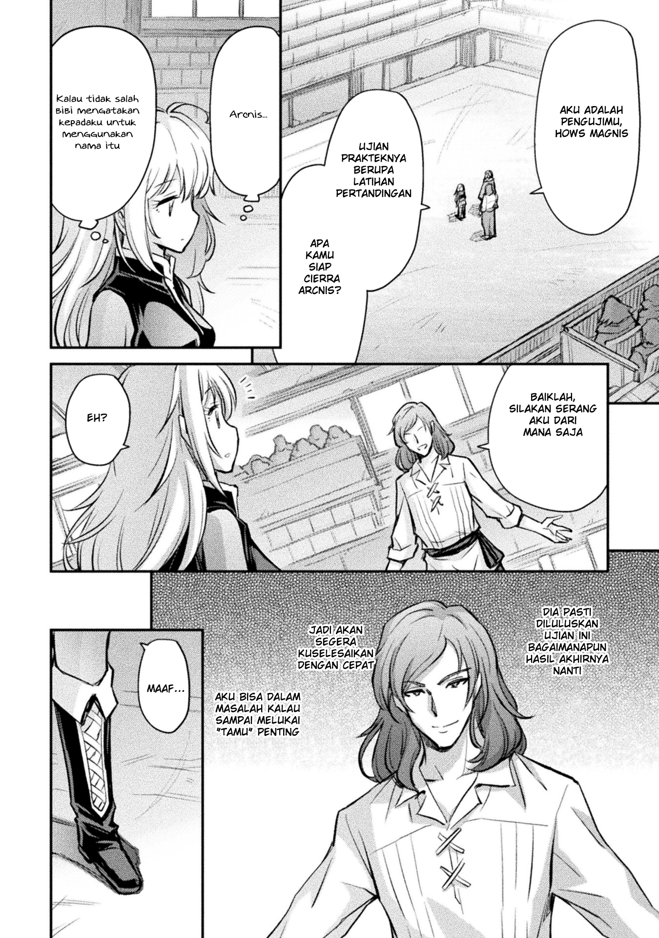 Saikyou no Youhei Shoujo no Gakuen Seikatsu: Shoujo to Shoujo, Kaikou suru Chapter 2 - halaman 15