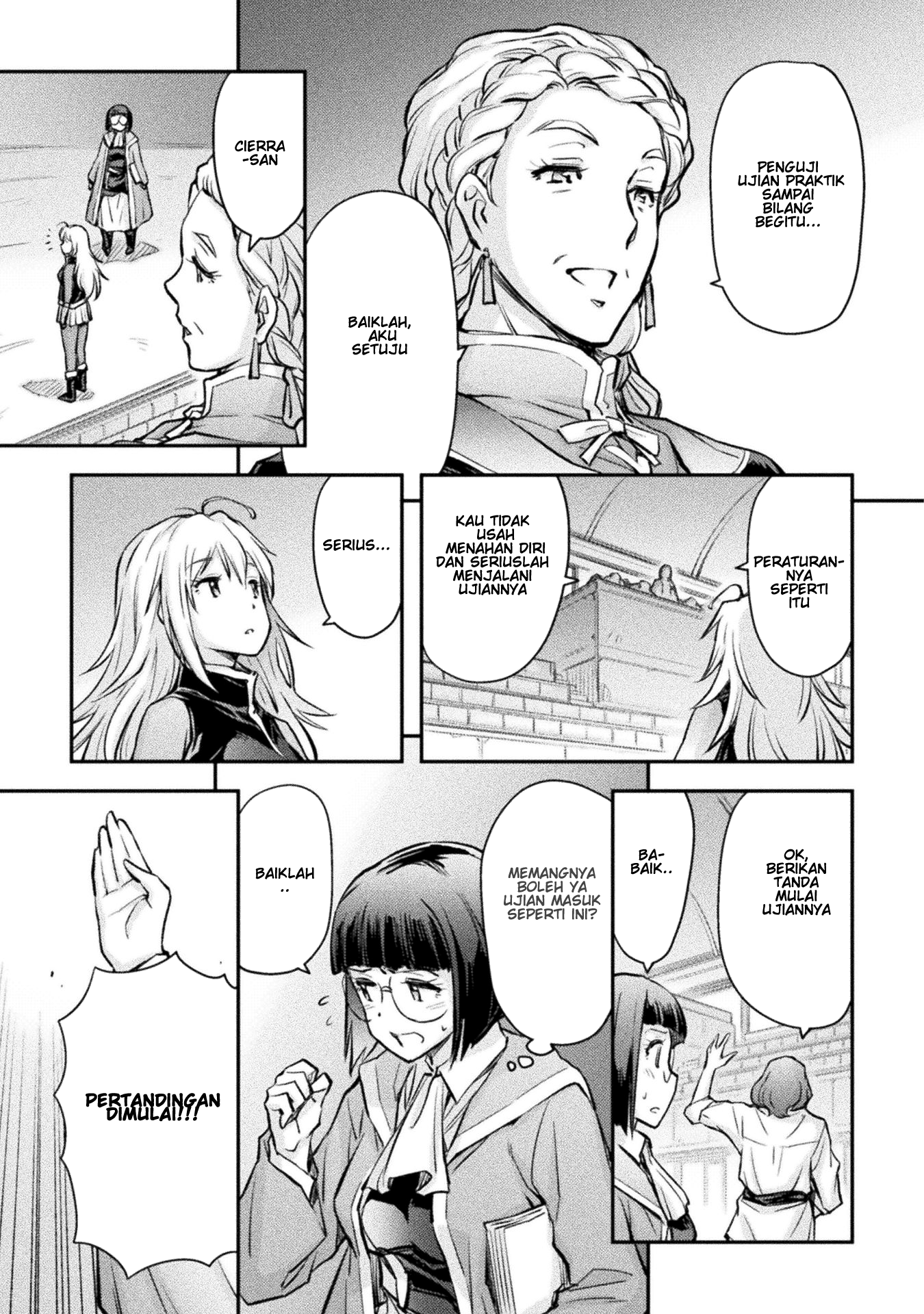 Saikyou no Youhei Shoujo no Gakuen Seikatsu: Shoujo to Shoujo, Kaikou suru Chapter 2 - halaman 18