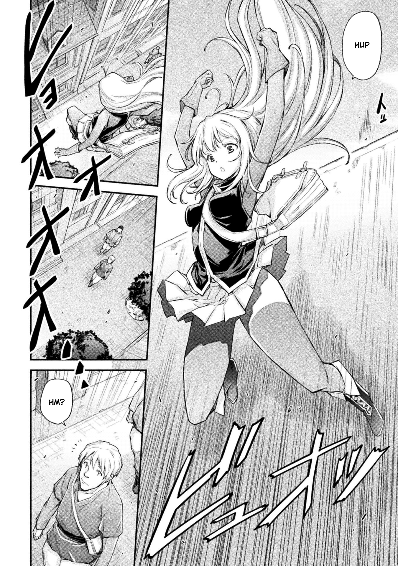 Saikyou no Youhei Shoujo no Gakuen Seikatsu: Shoujo to Shoujo, Kaikou suru Chapter 2 - halaman 2