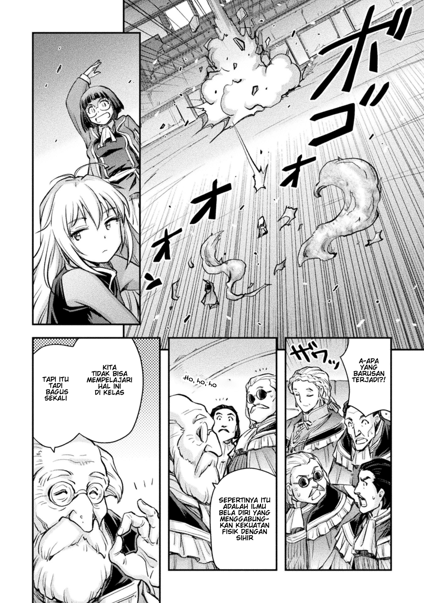 Saikyou no Youhei Shoujo no Gakuen Seikatsu: Shoujo to Shoujo, Kaikou suru Chapter 2 - halaman 23
