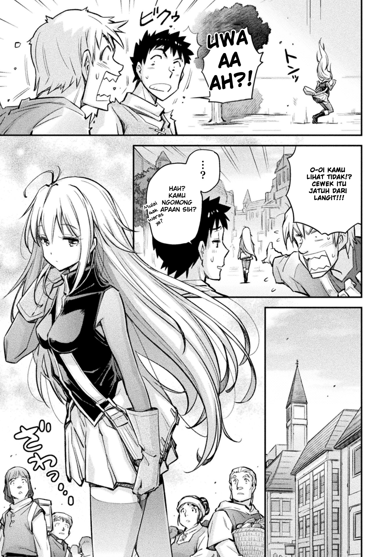 Saikyou no Youhei Shoujo no Gakuen Seikatsu: Shoujo to Shoujo, Kaikou suru Chapter 2 - halaman 3