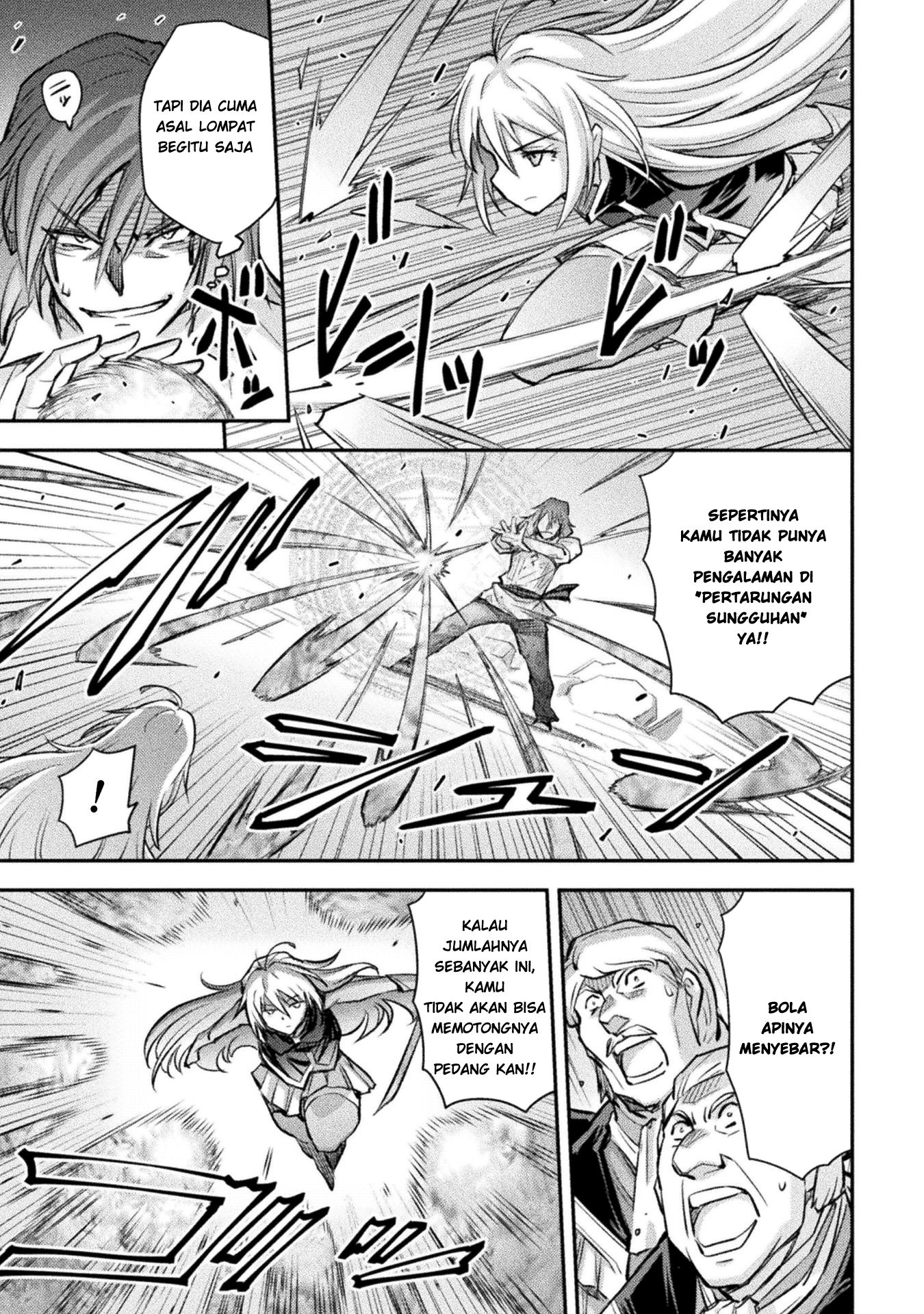 Saikyou no Youhei Shoujo no Gakuen Seikatsu: Shoujo to Shoujo, Kaikou suru Chapter 2 - halaman 30