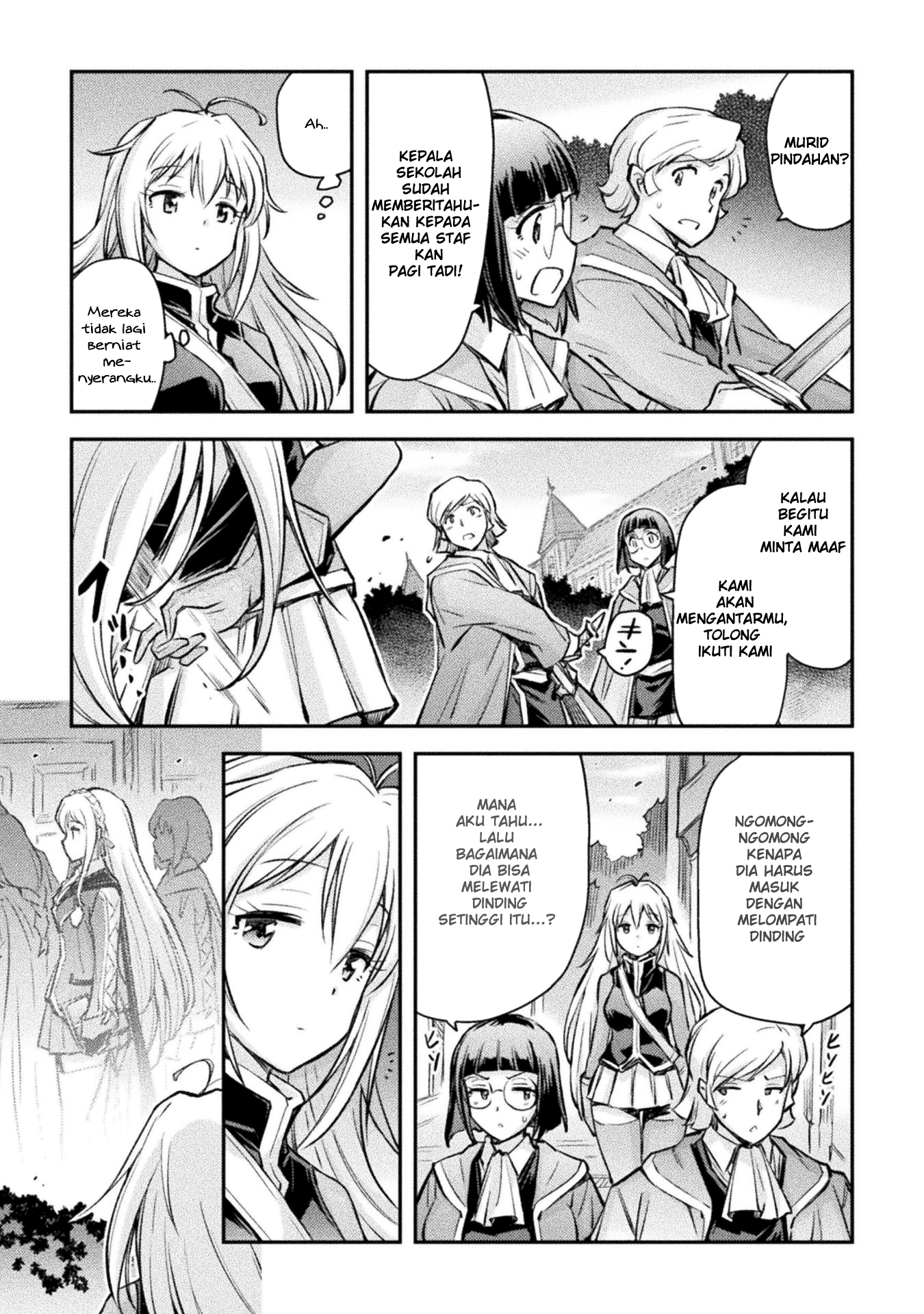 Saikyou no Youhei Shoujo no Gakuen Seikatsu: Shoujo to Shoujo, Kaikou suru Chapter 2 - halaman 9