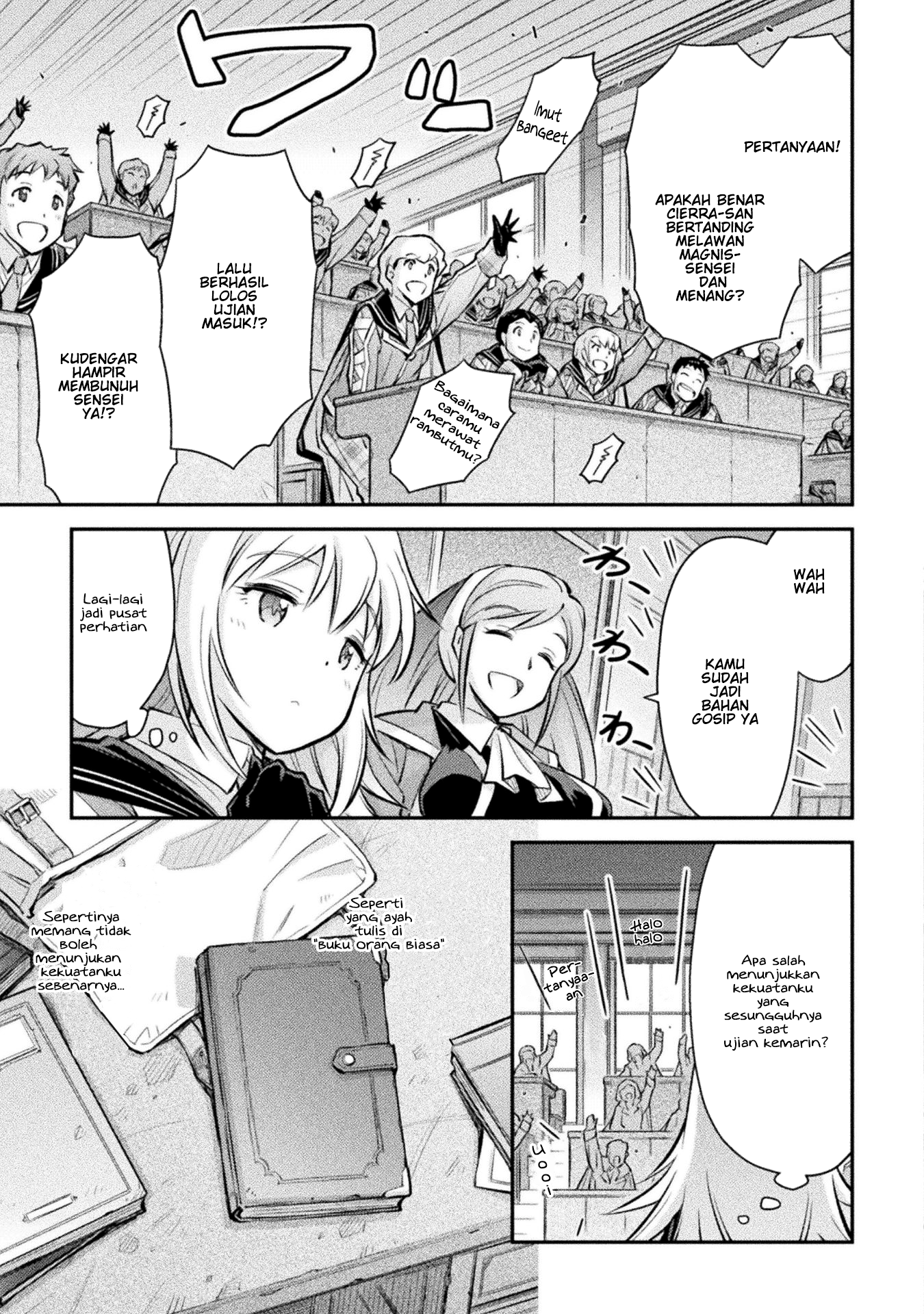 Saikyou no Youhei Shoujo no Gakuen Seikatsu: Shoujo to Shoujo, Kaikou suru Chapter 3 - halaman 13
