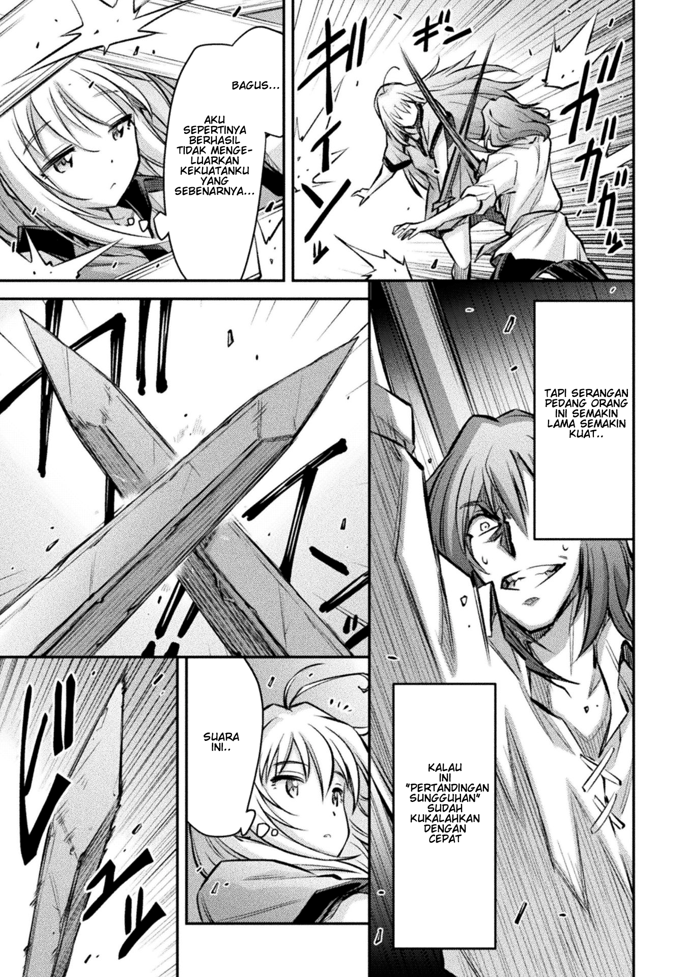 Saikyou no Youhei Shoujo no Gakuen Seikatsu: Shoujo to Shoujo, Kaikou suru Chapter 3 - halaman 25