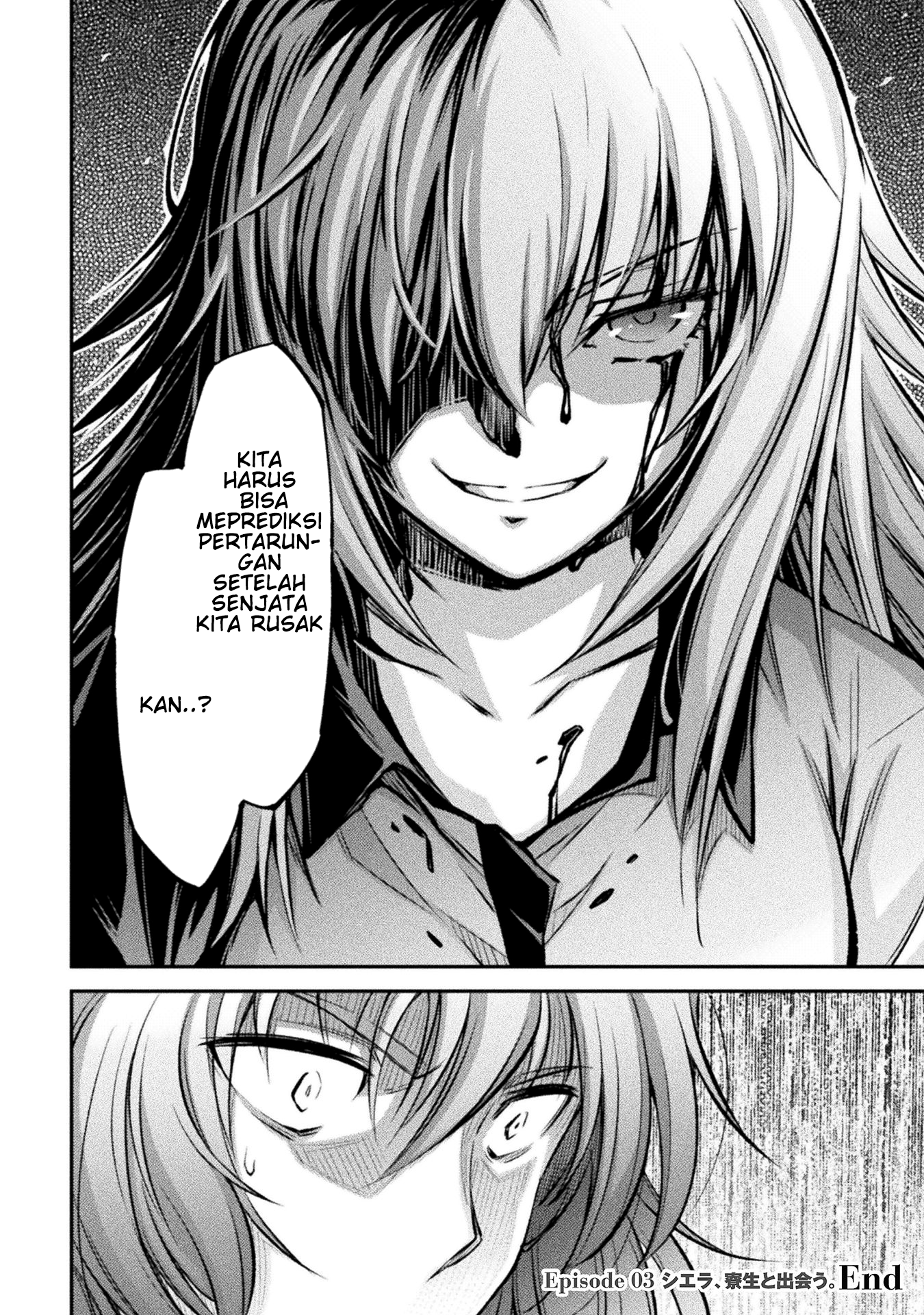 Saikyou no Youhei Shoujo no Gakuen Seikatsu: Shoujo to Shoujo, Kaikou suru Chapter 3 - halaman 28