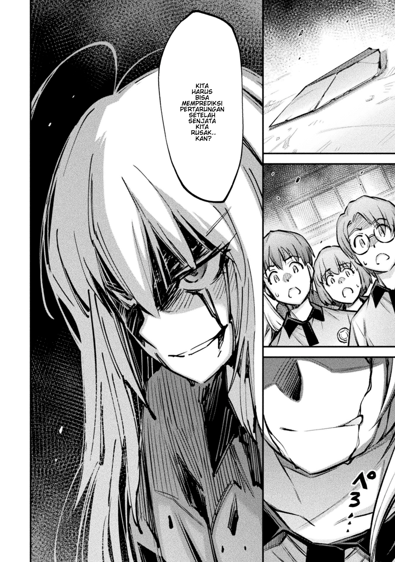 Saikyou no Youhei Shoujo no Gakuen Seikatsu: Shoujo to Shoujo, Kaikou suru Chapter 4 - halaman 2