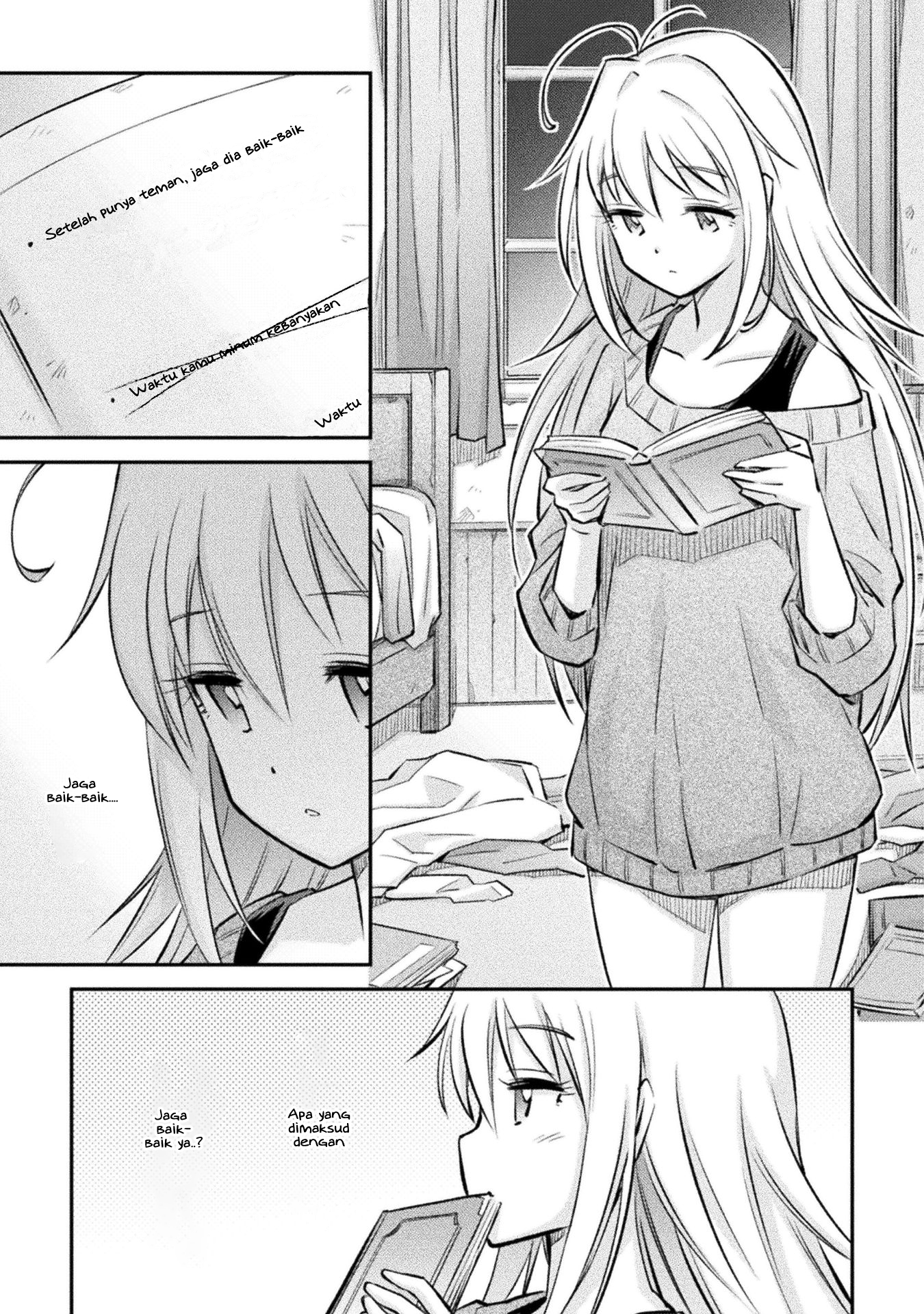 Saikyou no Youhei Shoujo no Gakuen Seikatsu: Shoujo to Shoujo, Kaikou suru Chapter 4 - halaman 23