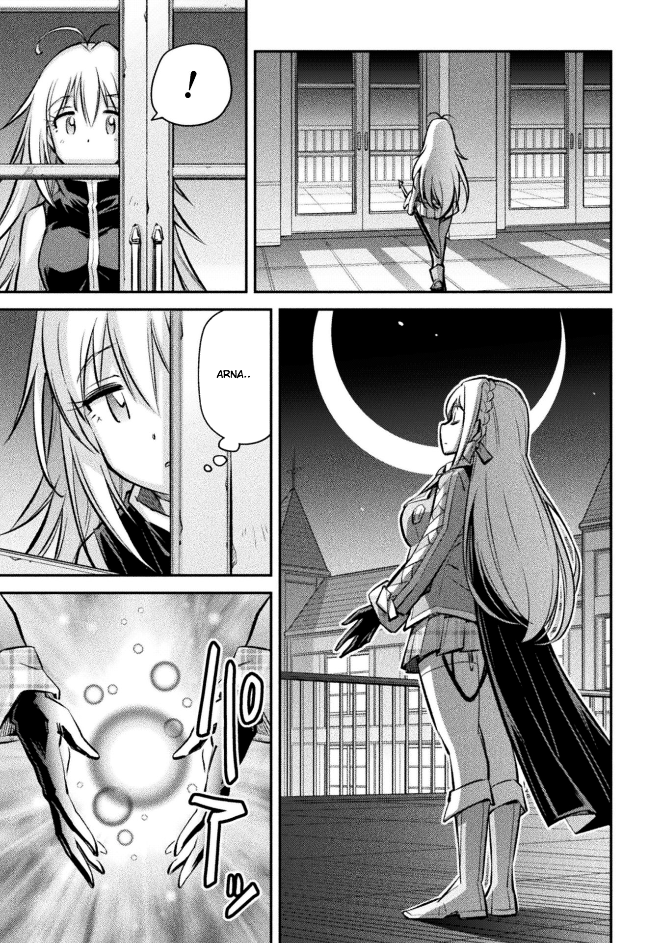 Saikyou no Youhei Shoujo no Gakuen Seikatsu: Shoujo to Shoujo, Kaikou suru Chapter 4 - halaman 27