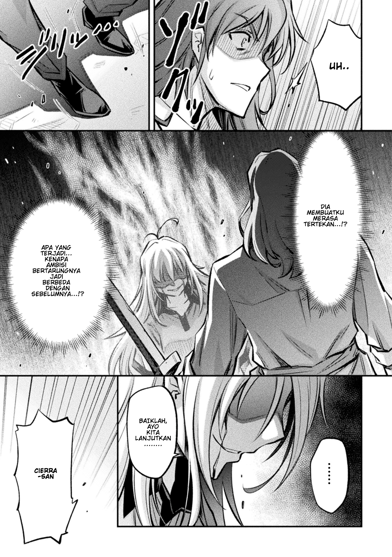 Saikyou no Youhei Shoujo no Gakuen Seikatsu: Shoujo to Shoujo, Kaikou suru Chapter 4 - halaman 3