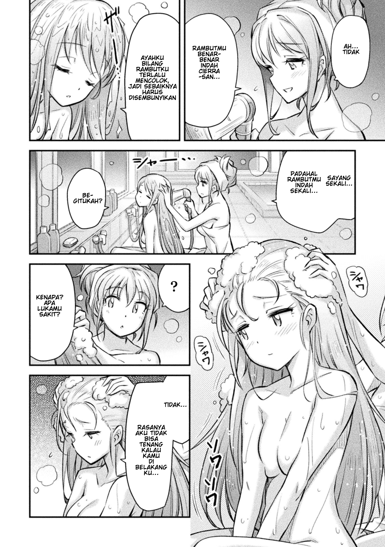 Saikyou no Youhei Shoujo no Gakuen Seikatsu: Shoujo to Shoujo, Kaikou suru Chapter 5 - halaman 12