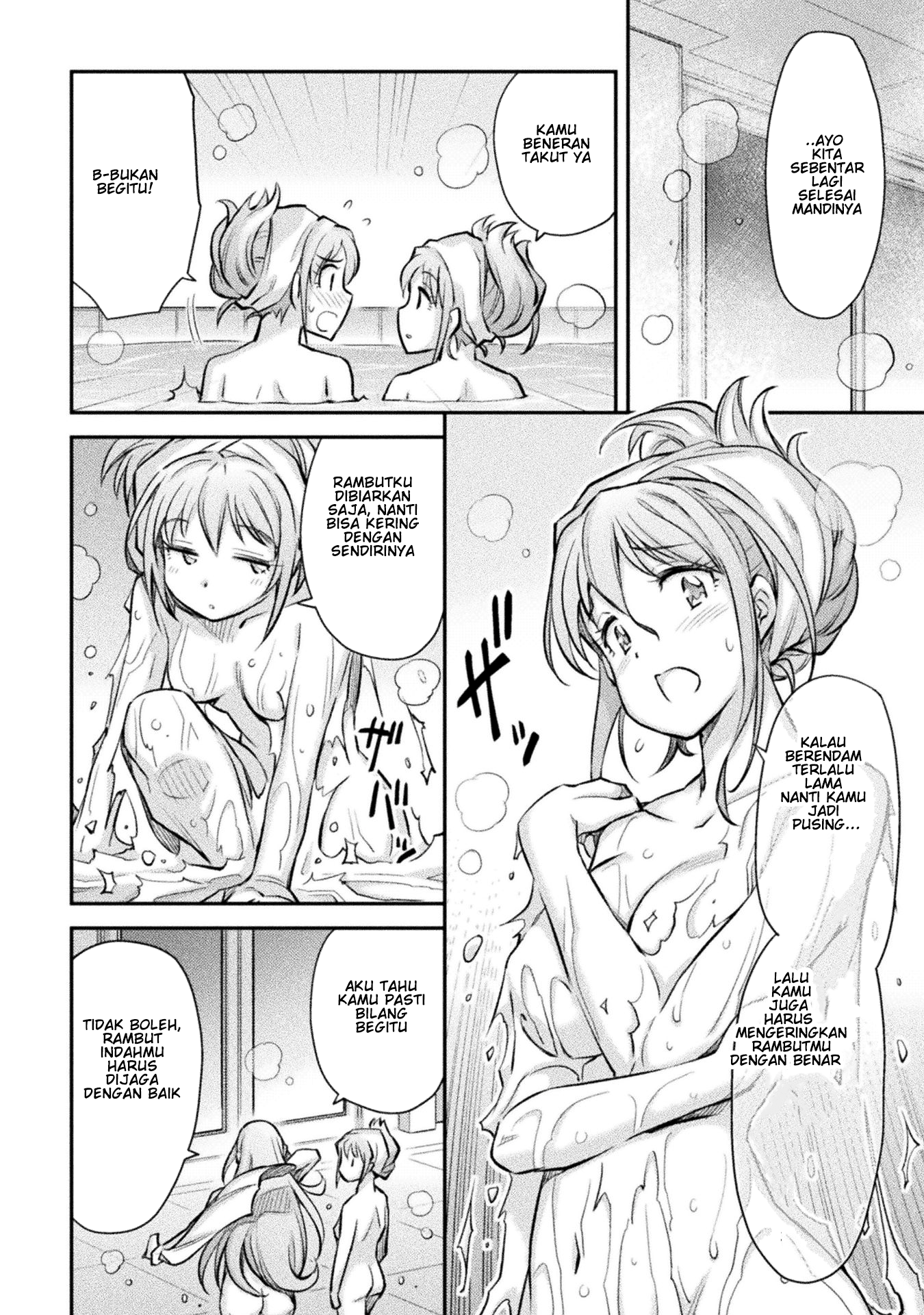 Saikyou no Youhei Shoujo no Gakuen Seikatsu: Shoujo to Shoujo, Kaikou suru Chapter 5 - halaman 22
