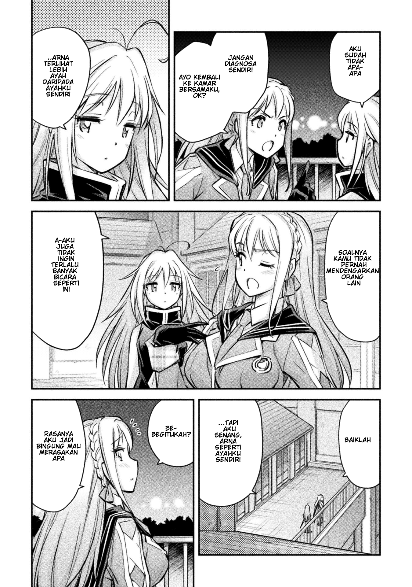 Saikyou no Youhei Shoujo no Gakuen Seikatsu: Shoujo to Shoujo, Kaikou suru Chapter 5 - halaman 6