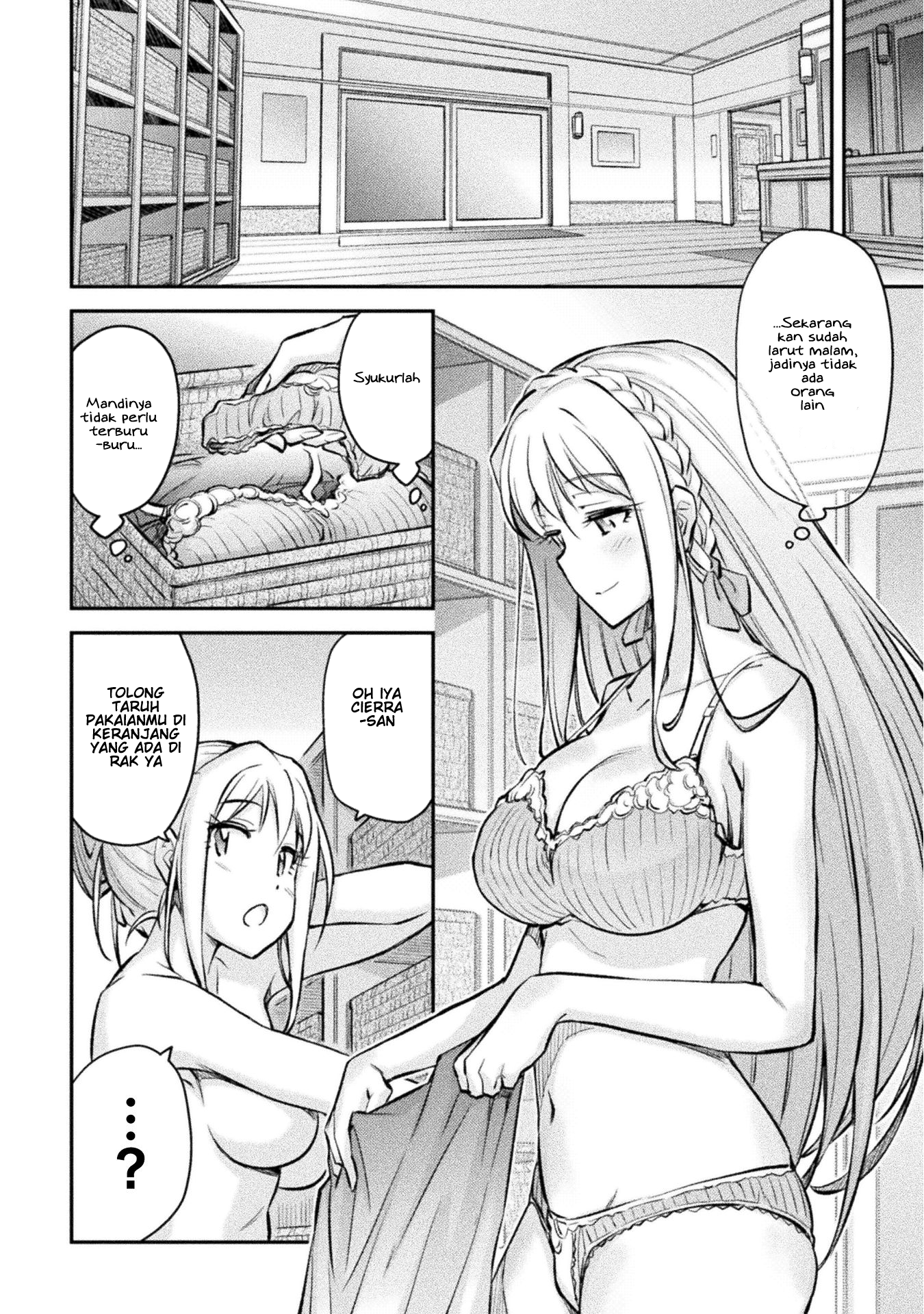 Saikyou no Youhei Shoujo no Gakuen Seikatsu: Shoujo to Shoujo, Kaikou suru Chapter 5 - halaman 8