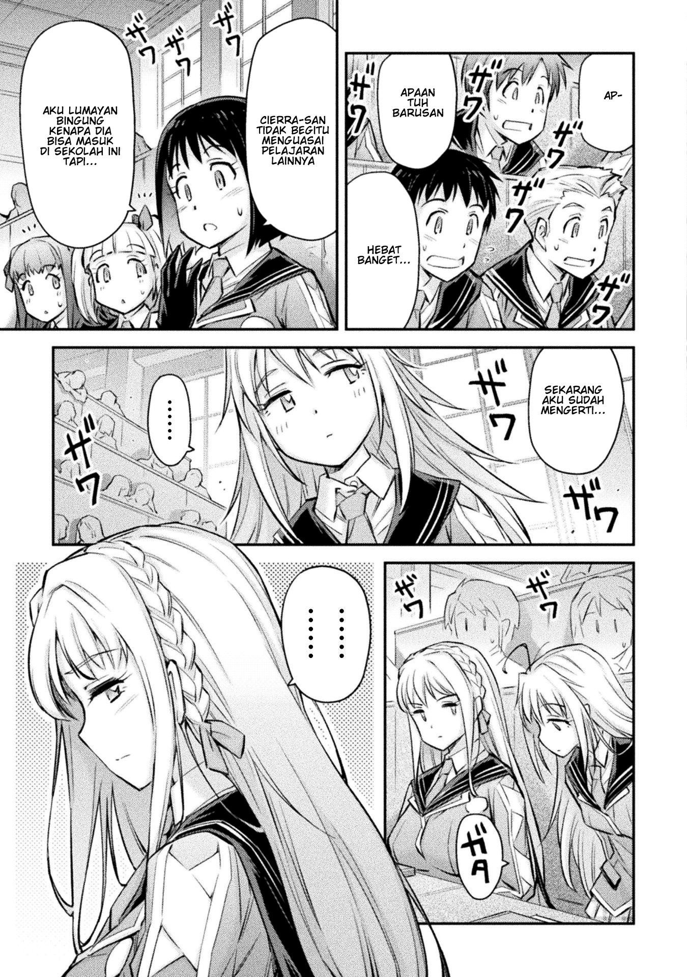 Saikyou no Youhei Shoujo no Gakuen Seikatsu: Shoujo to Shoujo, Kaikou suru Chapter 6 - halaman 10