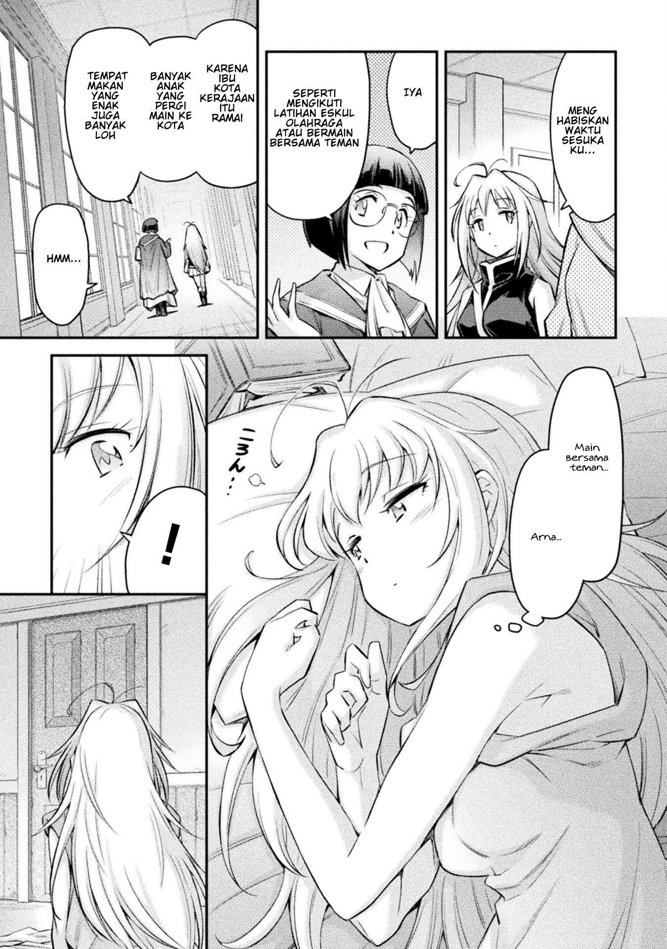 Saikyou no Youhei Shoujo no Gakuen Seikatsu: Shoujo to Shoujo, Kaikou suru Chapter 6 - halaman 12