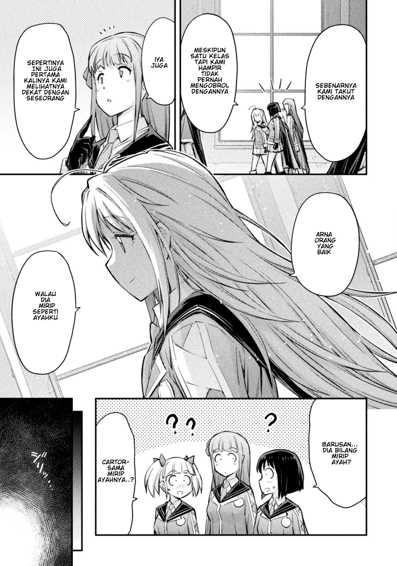 Saikyou no Youhei Shoujo no Gakuen Seikatsu: Shoujo to Shoujo, Kaikou suru Chapter 6 - halaman 5
