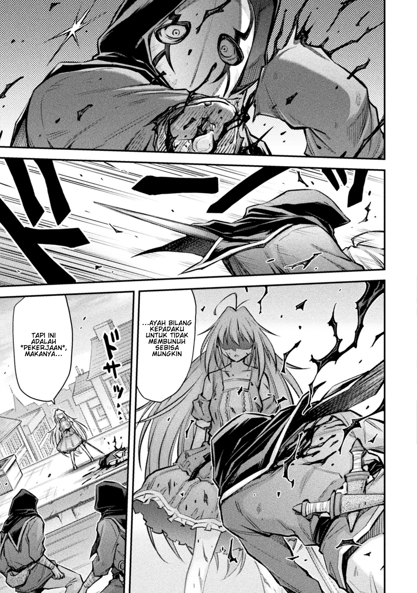 Saikyou no Youhei Shoujo no Gakuen Seikatsu: Shoujo to Shoujo, Kaikou suru Chapter 7 - halaman 13