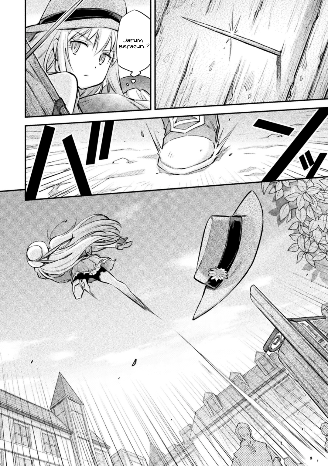 Saikyou no Youhei Shoujo no Gakuen Seikatsu: Shoujo to Shoujo, Kaikou suru Chapter 7 - halaman 4