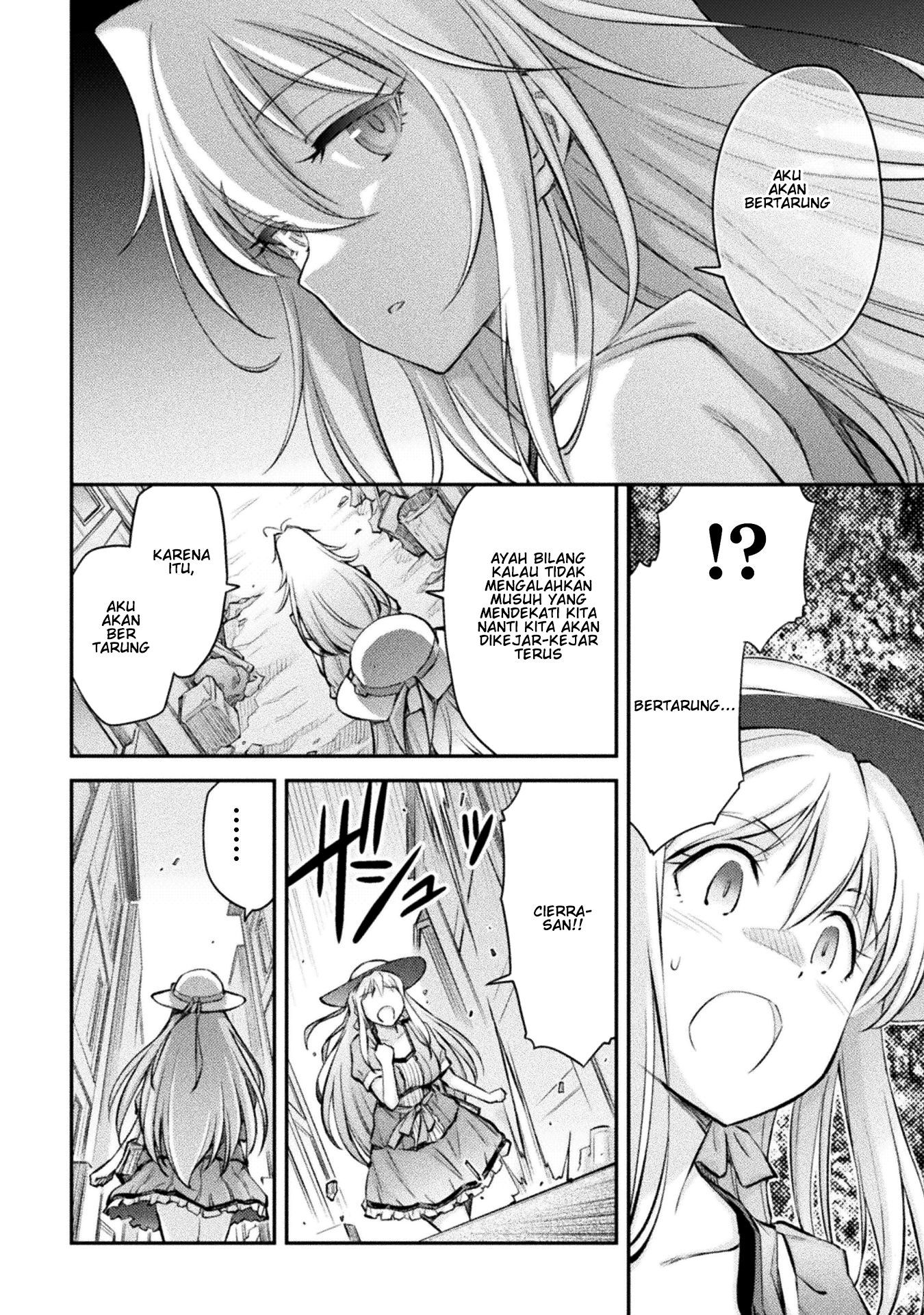 Saikyou no Youhei Shoujo no Gakuen Seikatsu: Shoujo to Shoujo, Kaikou suru Chapter 7 - halaman 8