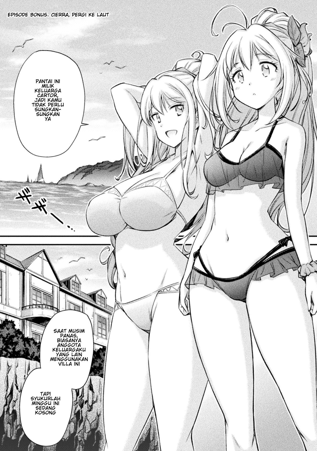 Saikyou no Youhei Shoujo no Gakuen Seikatsu: Shoujo to Shoujo, Kaikou suru Chapter 8.5 - halaman 1