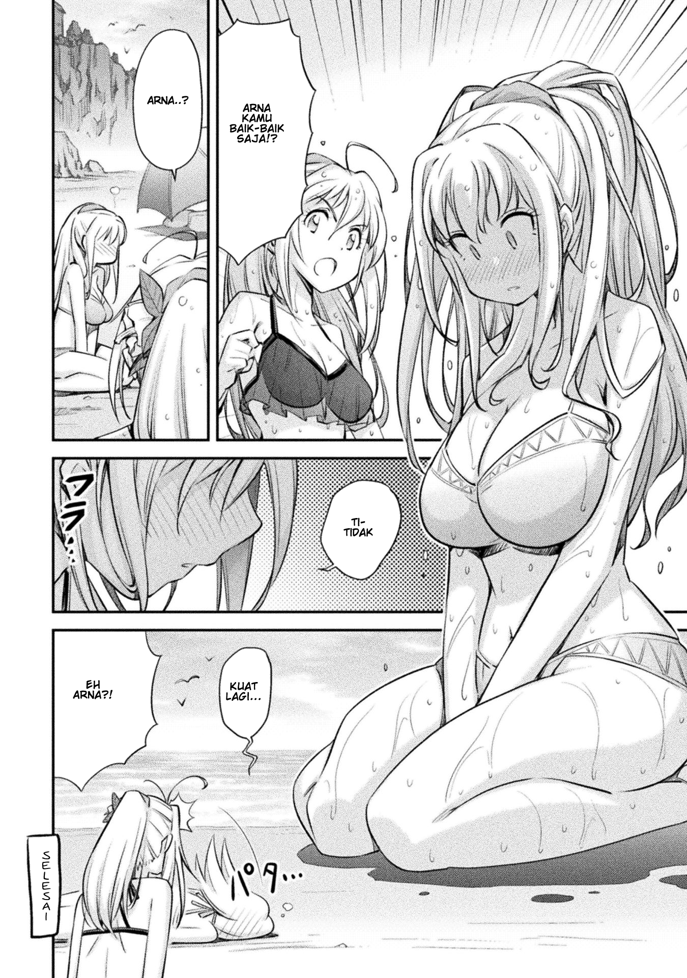 Saikyou no Youhei Shoujo no Gakuen Seikatsu: Shoujo to Shoujo, Kaikou suru Chapter 8.5 - halaman 6
