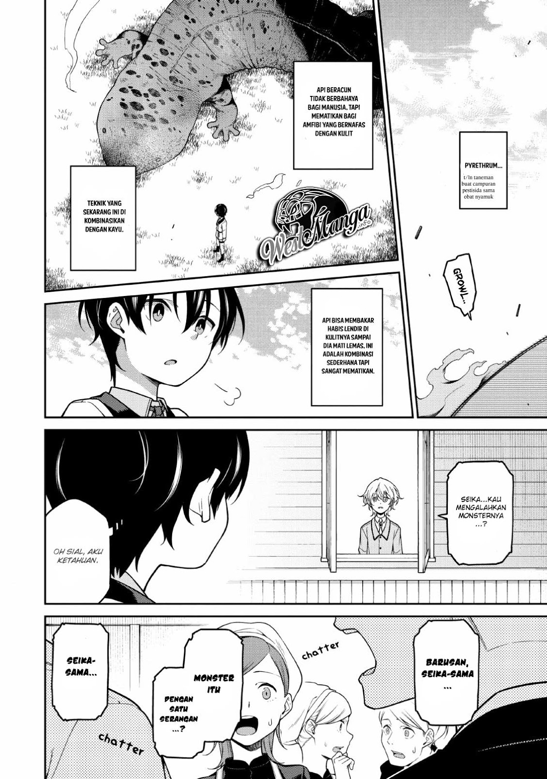 Saikyou Onmyouji no Isekai Tenseiki ~Geboku no Youkaidomo ni Kurabete Monster ga Yowaisugirundaga~ Chapter 1.2 - halaman 18