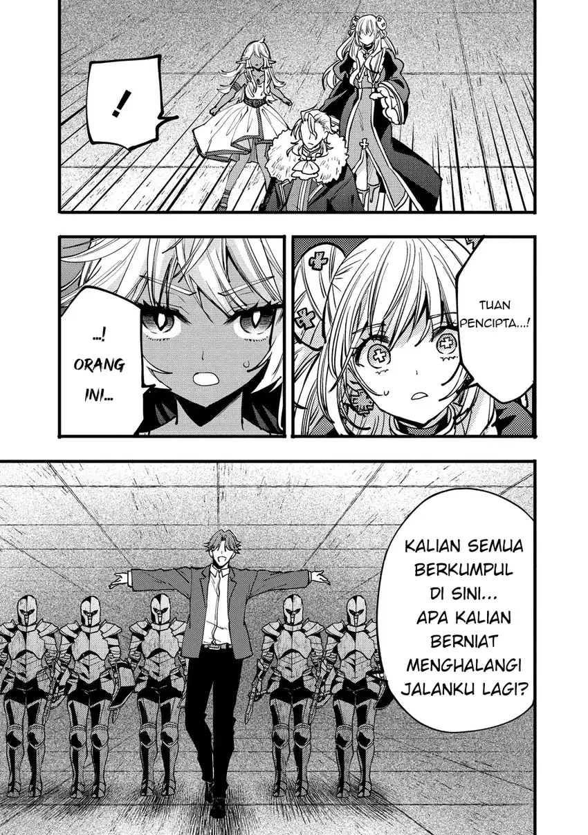 Saikyou Saiaku no Ura Boss, Tenseisha to Tomo ni Hametsu Flag Kaihi wo Mezasu Chapter 11 - halaman 21