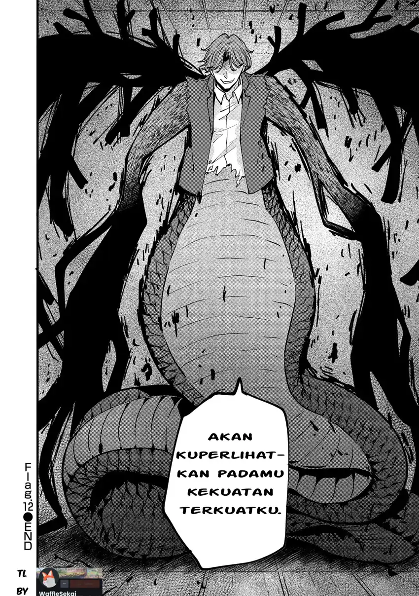 Saikyou Saiaku no Ura Boss, Tenseisha to Tomo ni Hametsu Flag Kaihi wo Mezasu Chapter 12 - halaman 36