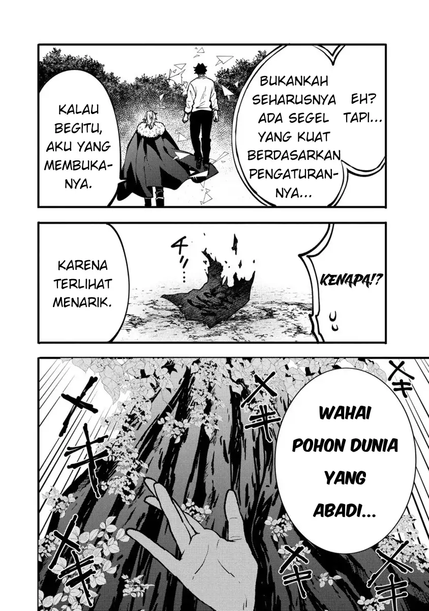 Saikyou Saiaku no Ura Boss, Tenseisha to Tomo ni Hametsu Flag Kaihi wo Mezasu Chapter 4 - halaman 18