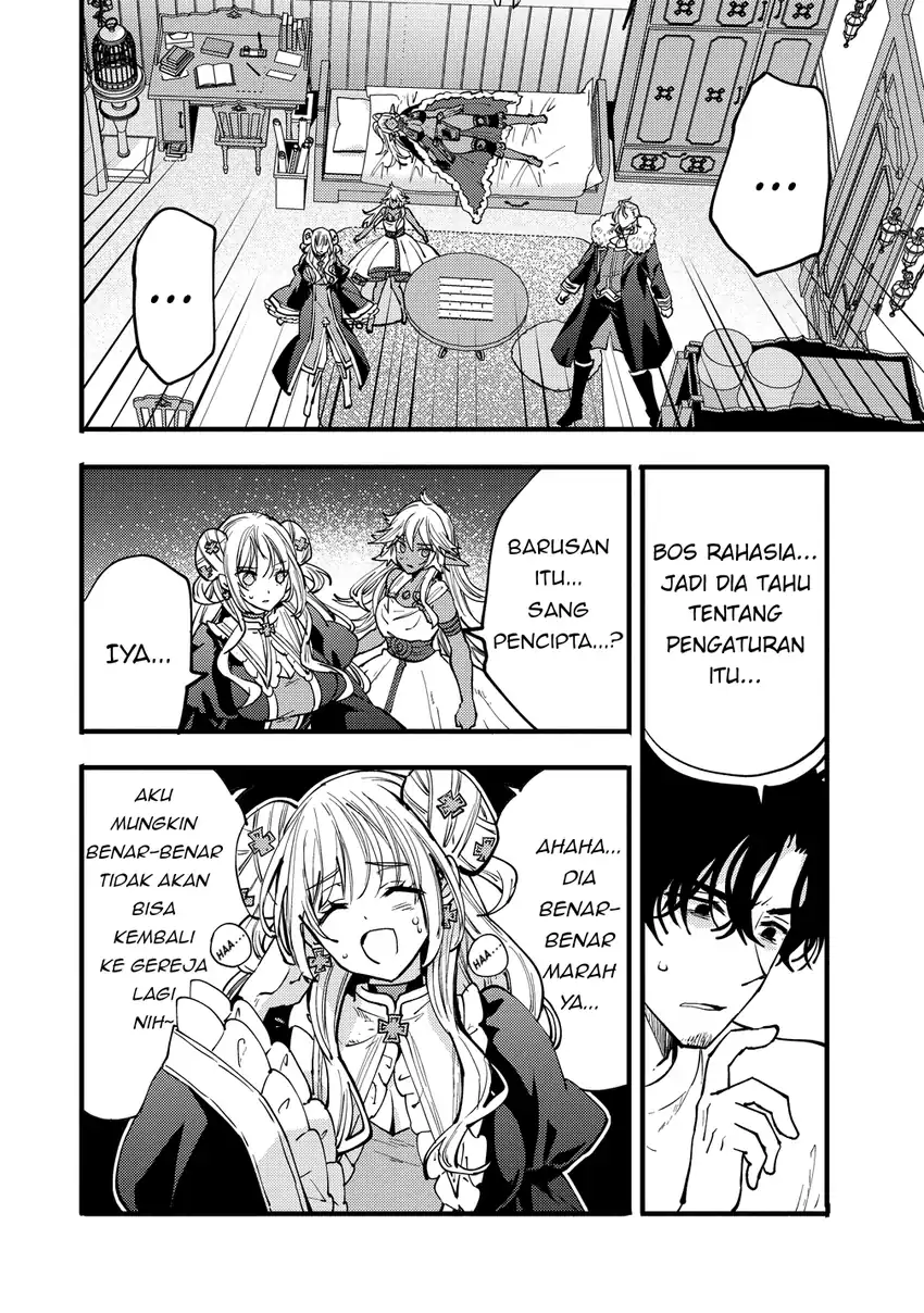 Saikyou Saiaku no Ura Boss, Tenseisha to Tomo ni Hametsu Flag Kaihi wo Mezasu Chapter 9 - halaman 38
