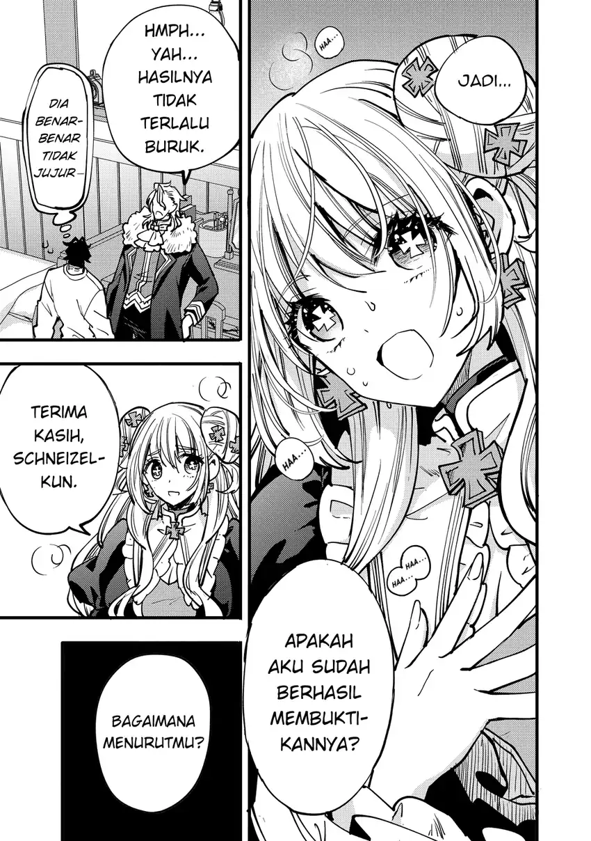 Saikyou Saiaku no Ura Boss, Tenseisha to Tomo ni Hametsu Flag Kaihi wo Mezasu Chapter 9 - halaman 43