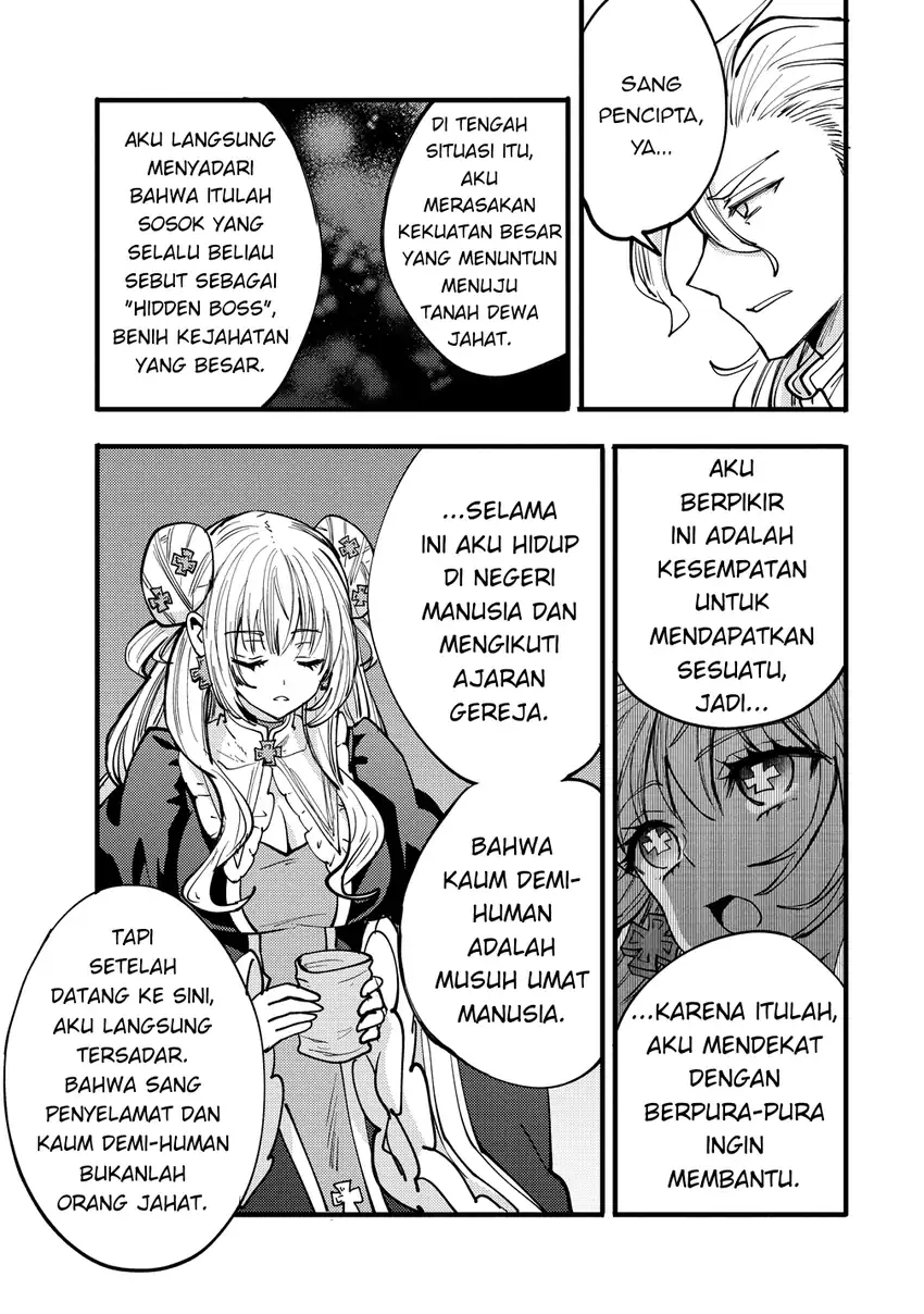 Saikyou Saiaku no Ura Boss, Tenseisha to Tomo ni Hametsu Flag Kaihi wo Mezasu Chapter 9 - halaman 47
