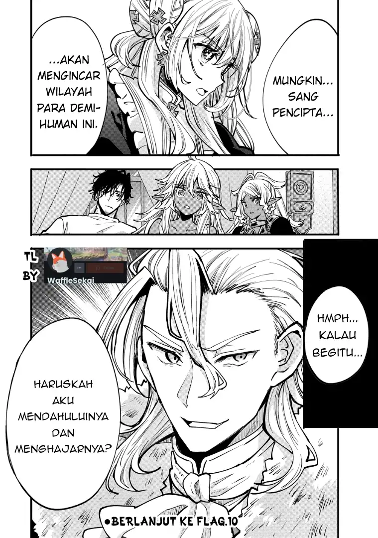 Saikyou Saiaku no Ura Boss, Tenseisha to Tomo ni Hametsu Flag Kaihi wo Mezasu Chapter 9 - halaman 48