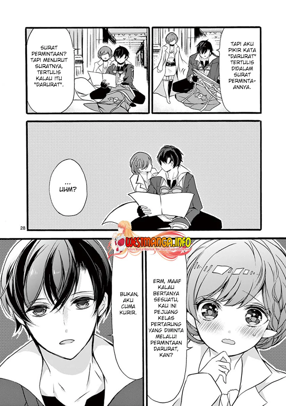 Saikyou Shoku (Ryukishi) Kara Shokyu Shoku (Hakobiya) Ni Nattano Ni Naze Ka Yushatachi Kara Tayoraretemasu Chapter 10 - halaman 28