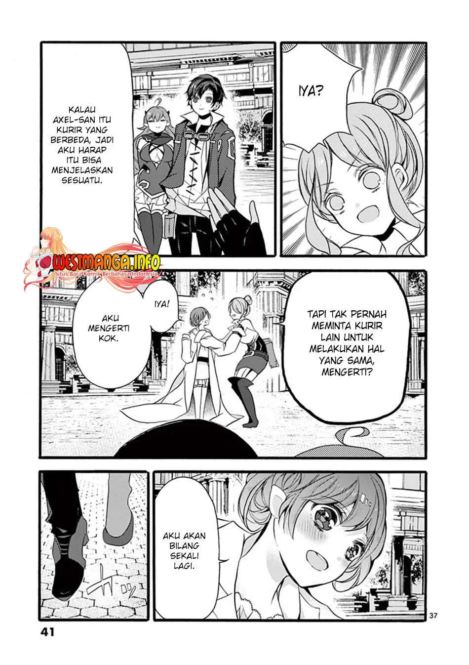 Saikyou Shoku (Ryukishi) Kara Shokyu Shoku (Hakobiya) Ni Nattano Ni Naze Ka Yushatachi Kara Tayoraretemasu Chapter 10 - halaman 37