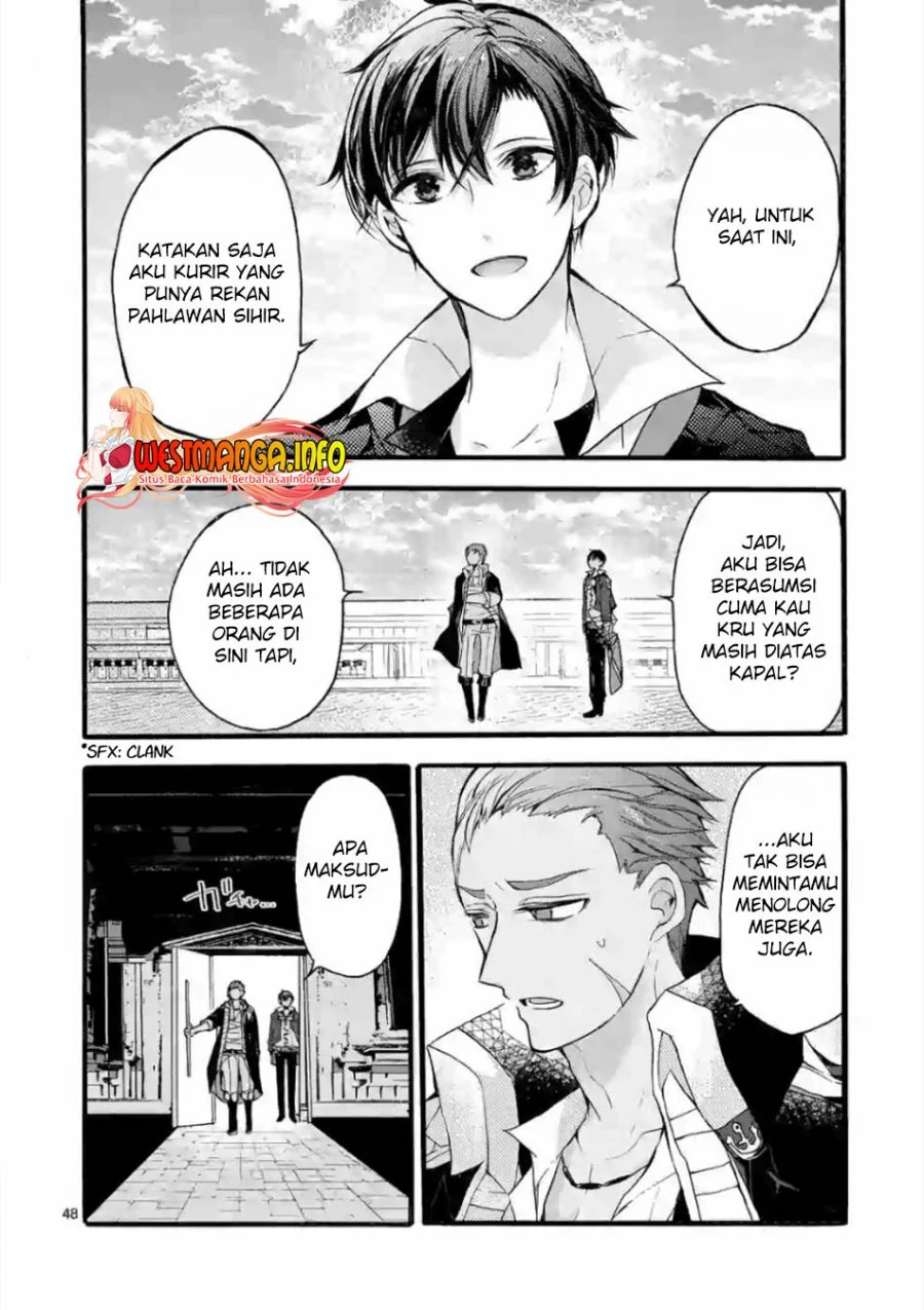 Saikyou Shoku (Ryukishi) Kara Shokyu Shoku (Hakobiya) Ni Nattano Ni Naze Ka Yushatachi Kara Tayoraretemasu Chapter 20 - halaman 45