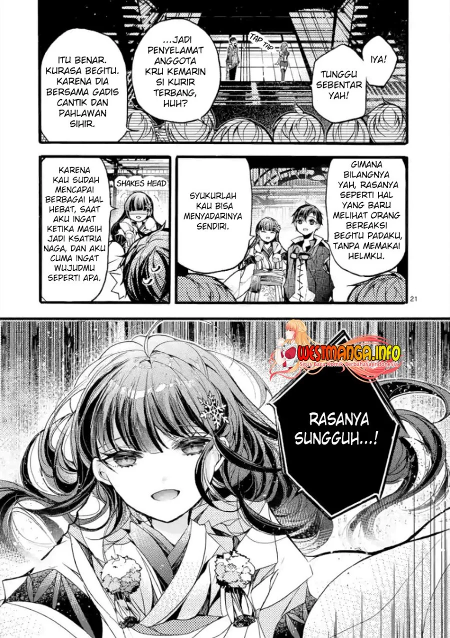 Saikyou Shoku (Ryukishi) Kara Shokyu Shoku (Hakobiya) Ni Nattano Ni Naze Ka Yushatachi Kara Tayoraretemasu Chapter 21 - halaman 21