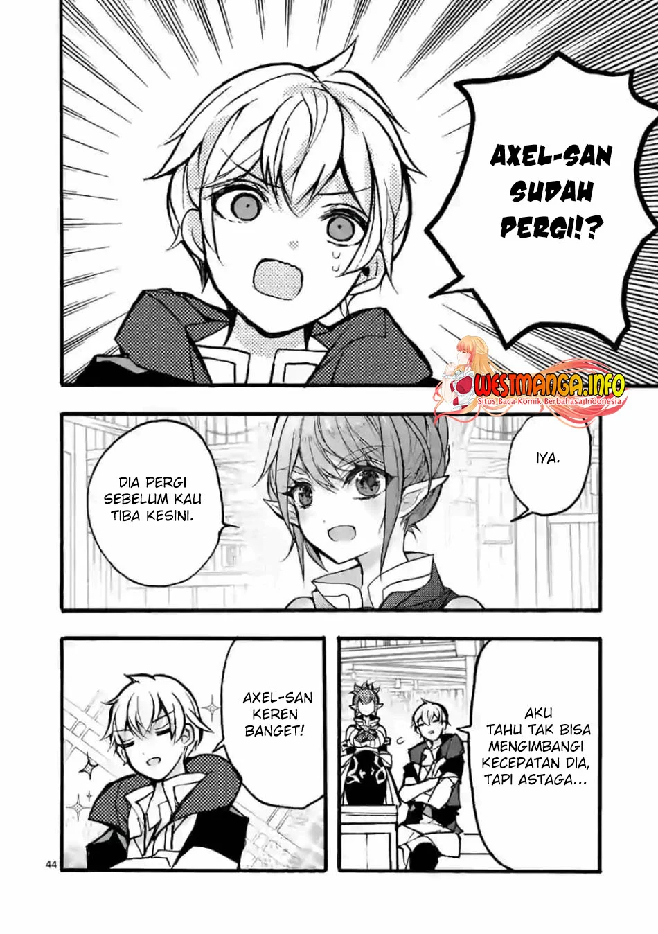 Saikyou Shoku (Ryukishi) Kara Shokyu Shoku (Hakobiya) Ni Nattano Ni Naze Ka Yushatachi Kara Tayoraretemasu Chapter 26 - halaman 44