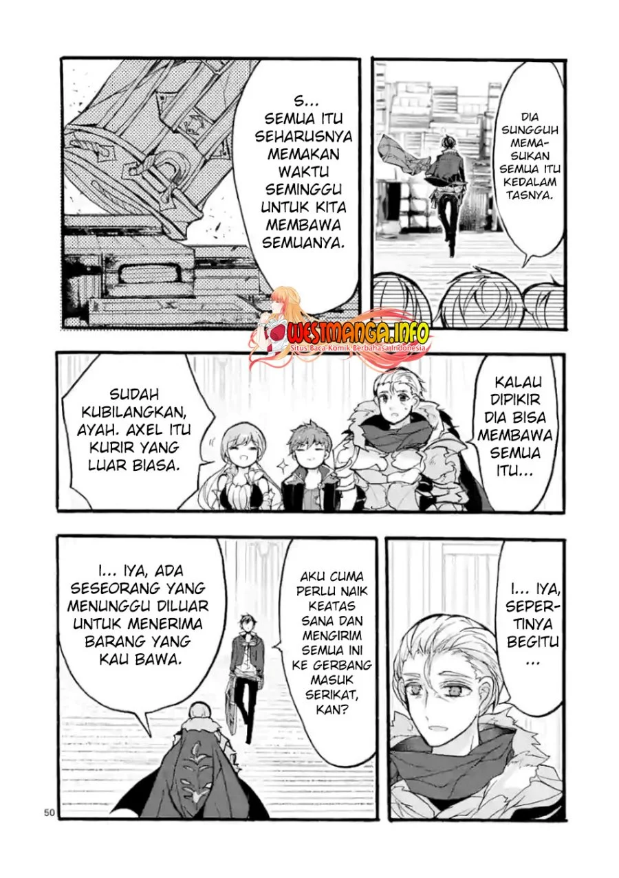 Saikyou Shoku (Ryukishi) Kara Shokyu Shoku (Hakobiya) Ni Nattano Ni Naze Ka Yushatachi Kara Tayoraretemasu Chapter 28 - halaman 53