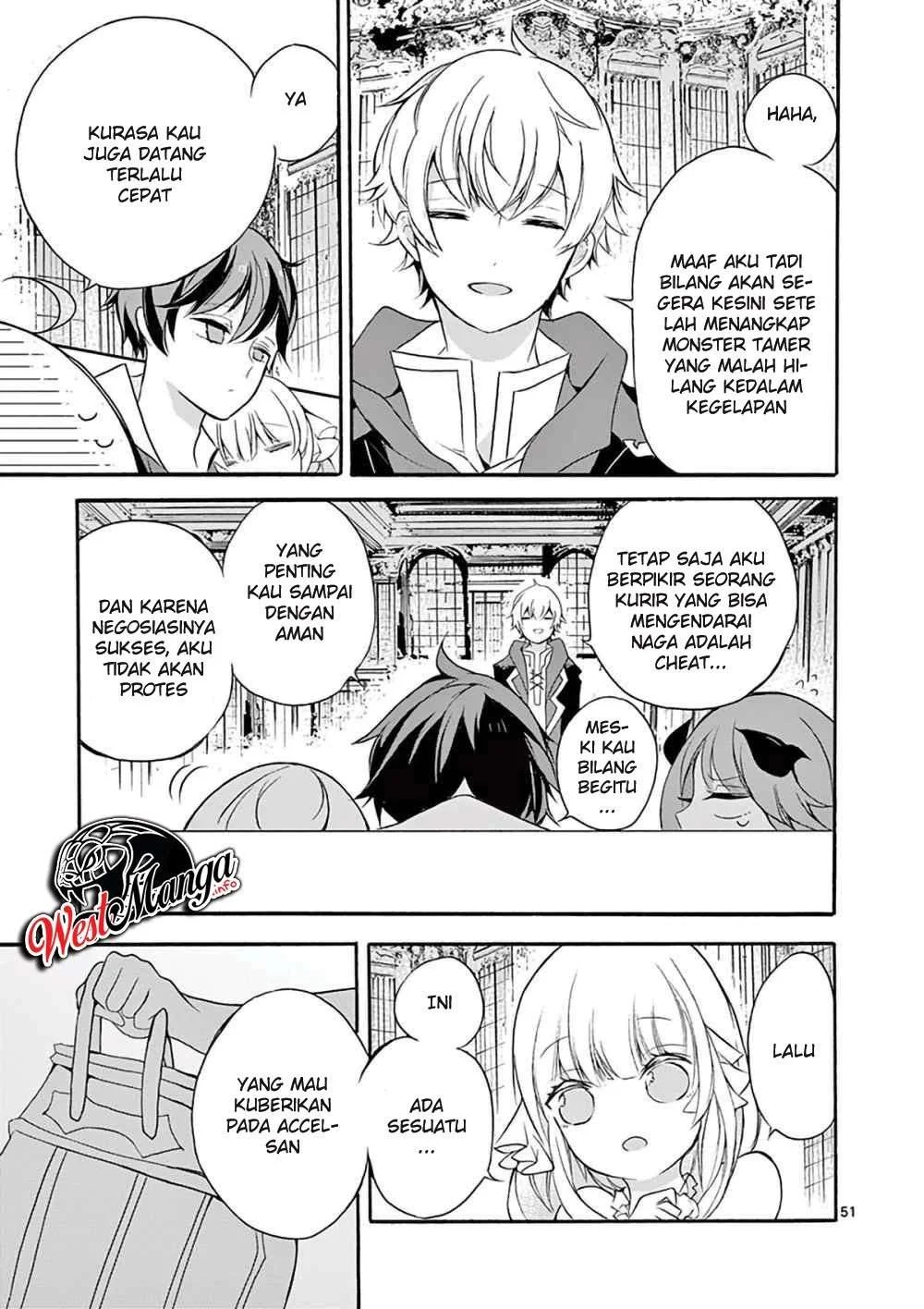 Saikyou Shoku (Ryukishi) Kara Shokyu Shoku (Hakobiya) Ni Nattano Ni Naze Ka Yushatachi Kara Tayoraretemasu Chapter 3 - halaman 53