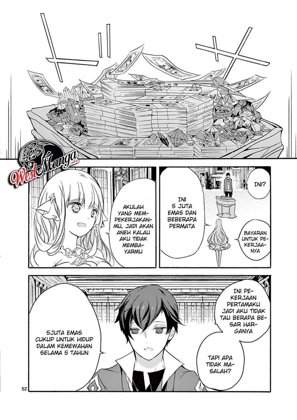 Saikyou Shoku (Ryukishi) Kara Shokyu Shoku (Hakobiya) Ni Nattano Ni Naze Ka Yushatachi Kara Tayoraretemasu Chapter 3 - halaman 54