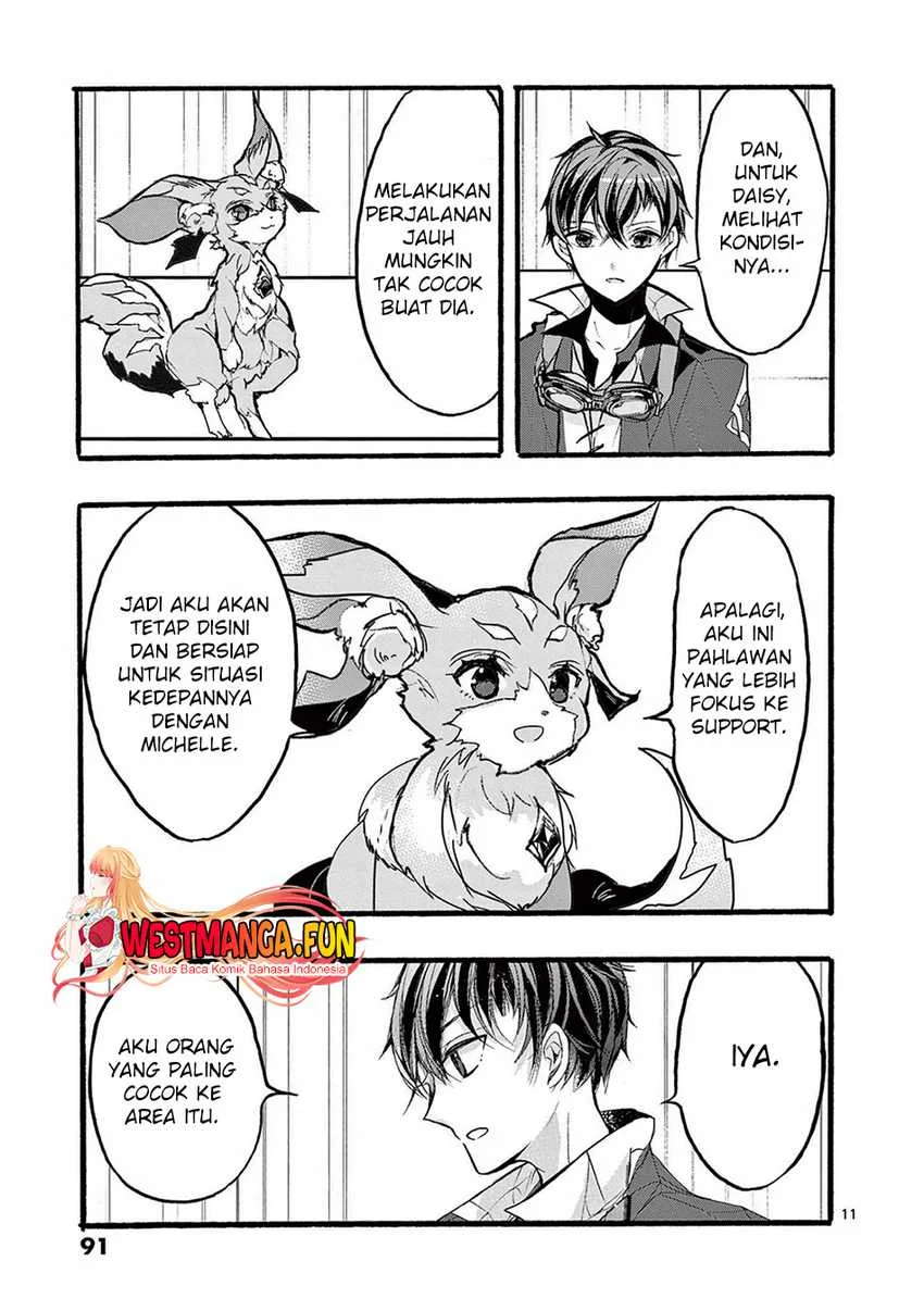 Saikyou Shoku (Ryukishi) Kara Shokyu Shoku (Hakobiya) Ni Nattano Ni Naze Ka Yushatachi Kara Tayoraretemasu Chapter 35 - halaman 13